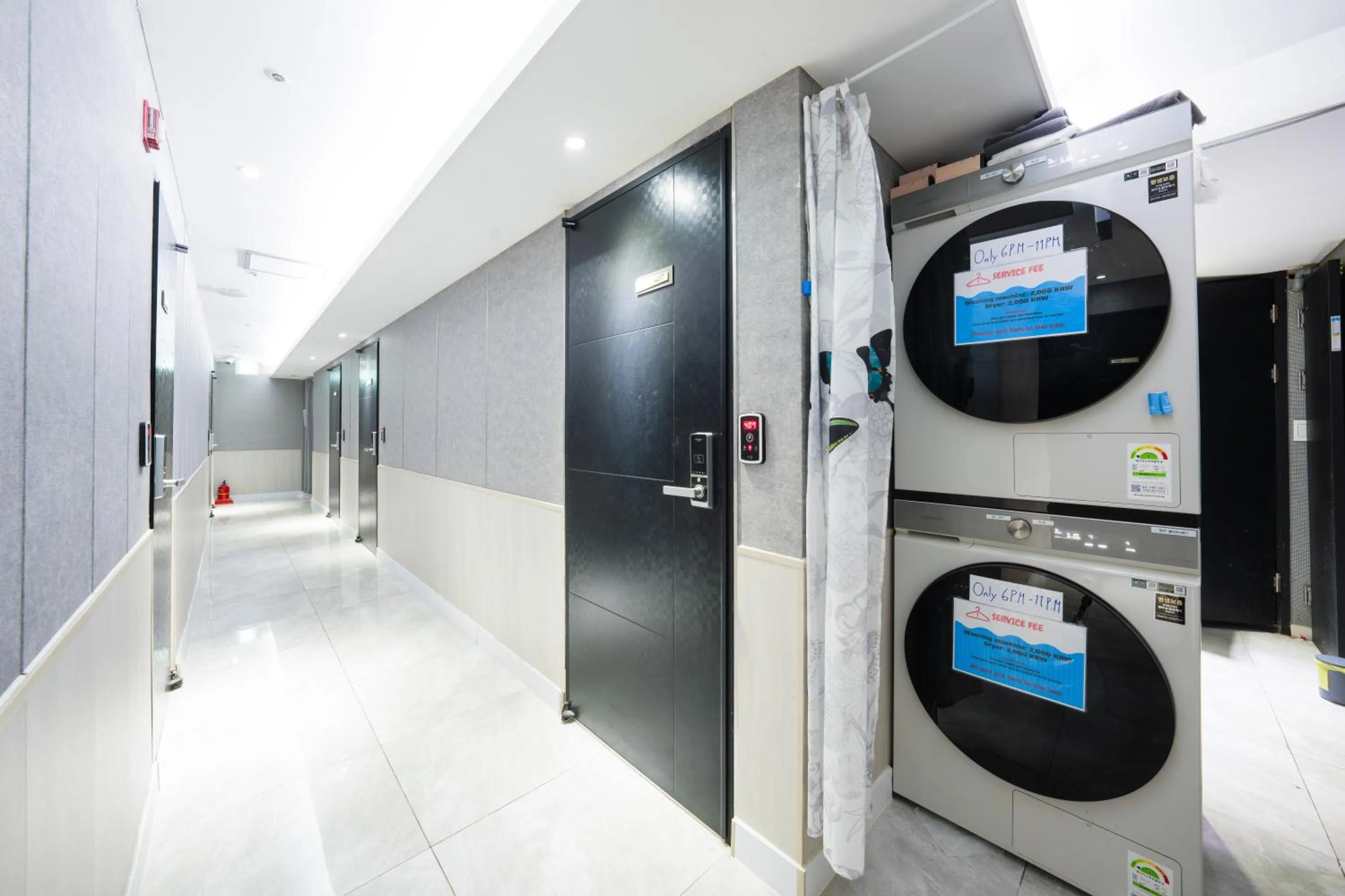 washing machine in MyeongDong New Stay Inn