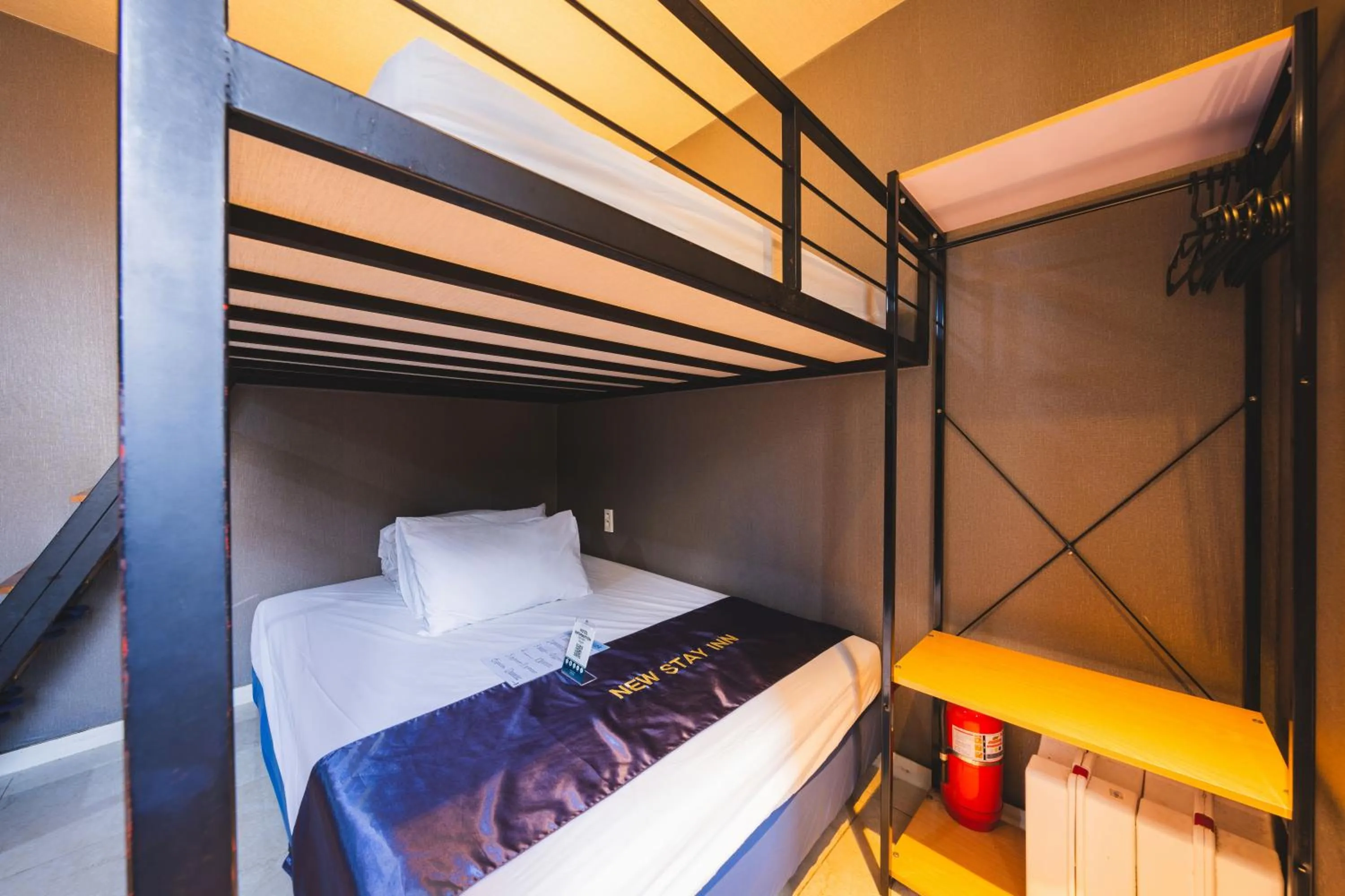 Photo of the whole room, Bed in MyeongDong New Stay Inn