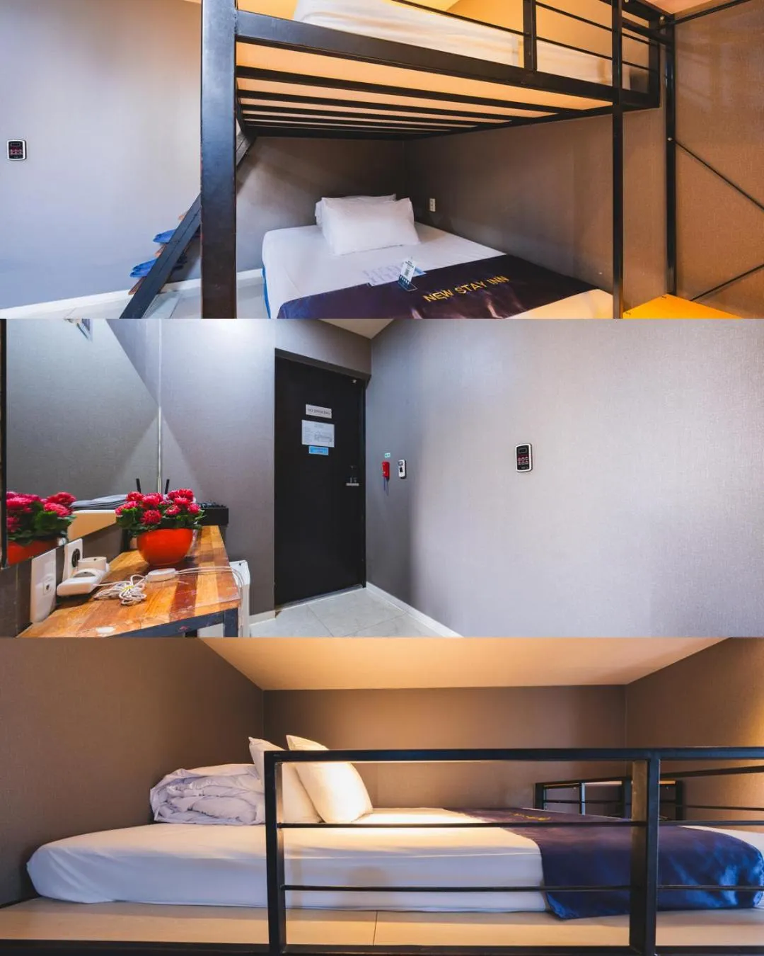 Photo of the whole room, Bed in MyeongDong New Stay Inn