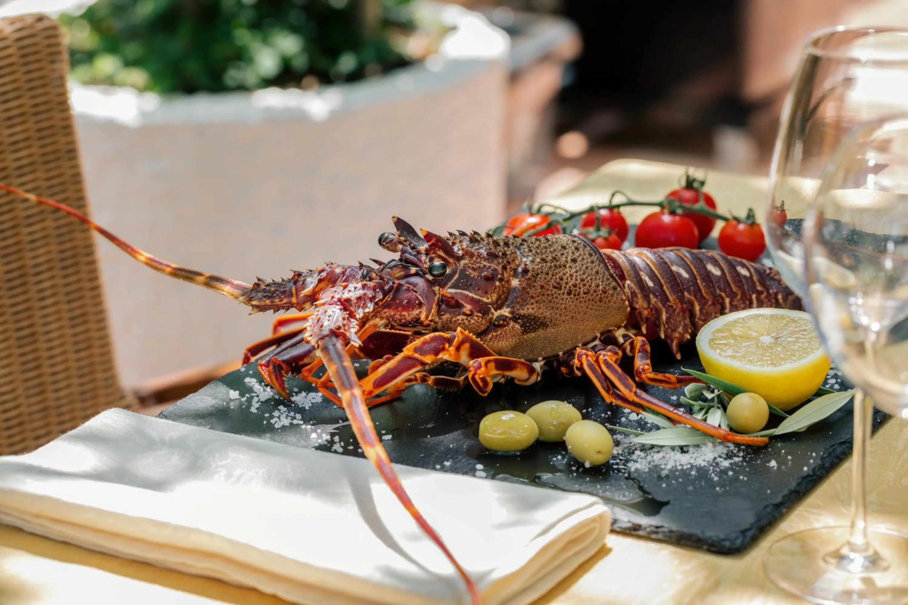 Food close-up in Villa Royal Apartments