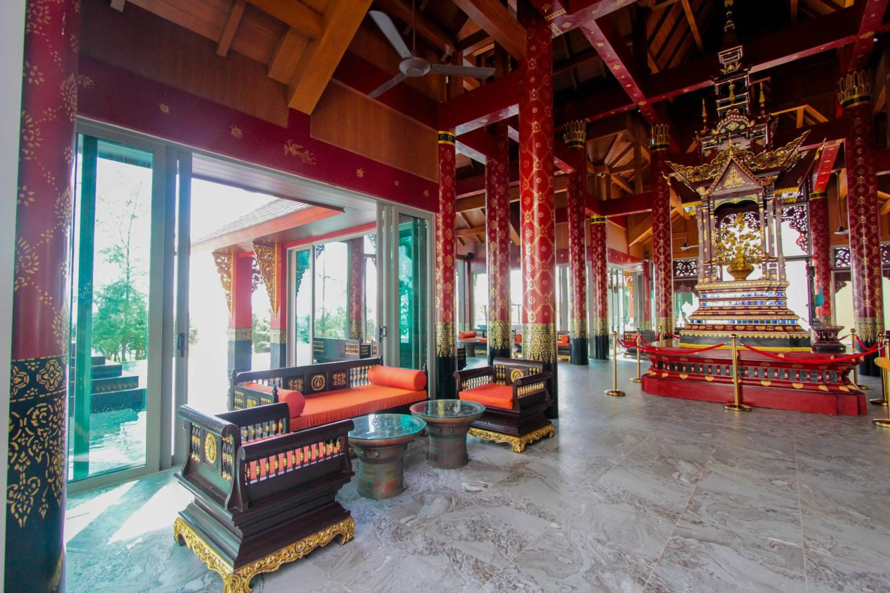 Lobby or reception in Maikhao Palm Beach Resort - SHA Plus