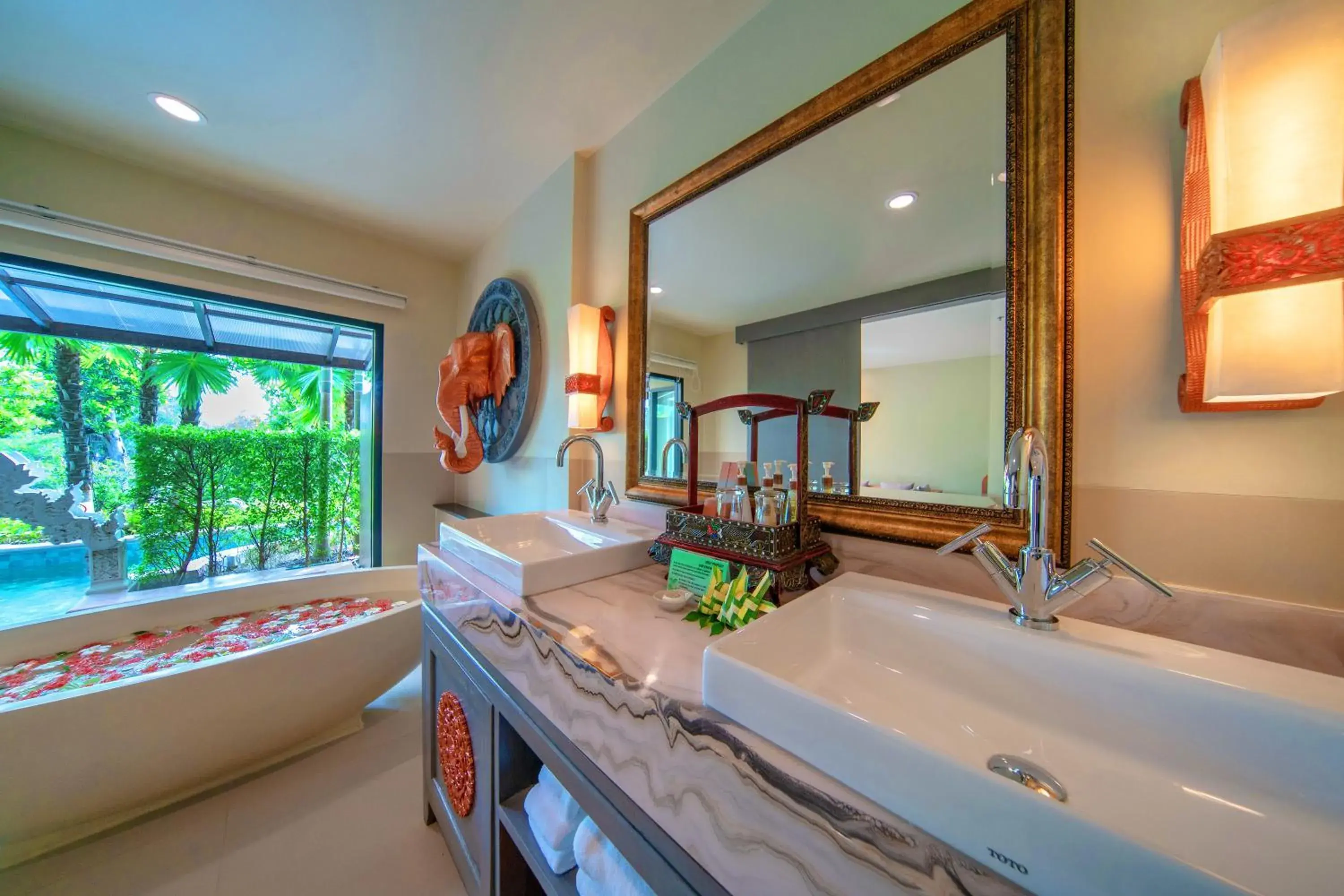 Bathroom in Maikhao Palm Beach Resort - SHA Plus Bathroom in Maikhao Palm Beach Resort - SHA Plus