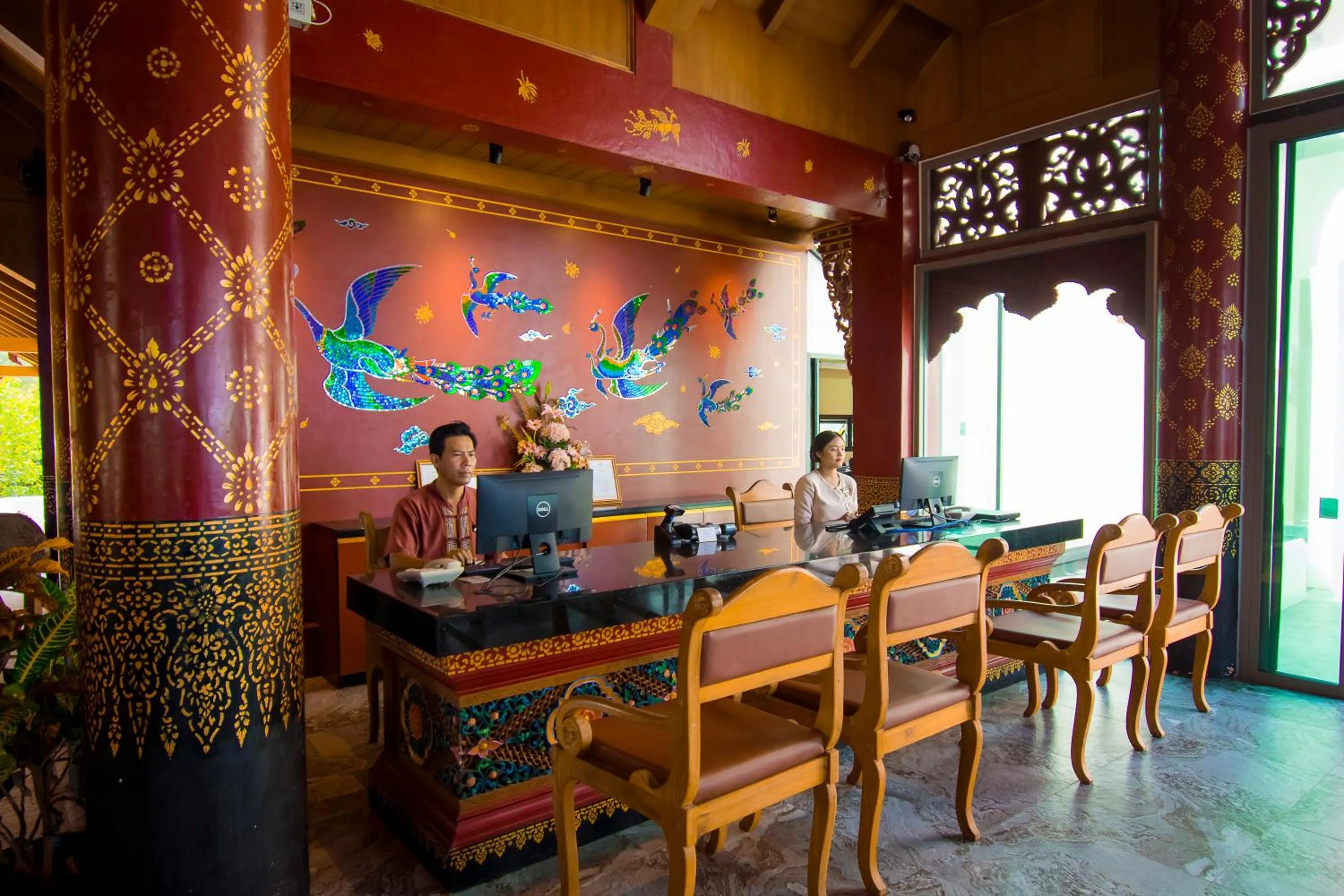 Lobby or reception in Maikhao Palm Beach Resort - SHA Plus