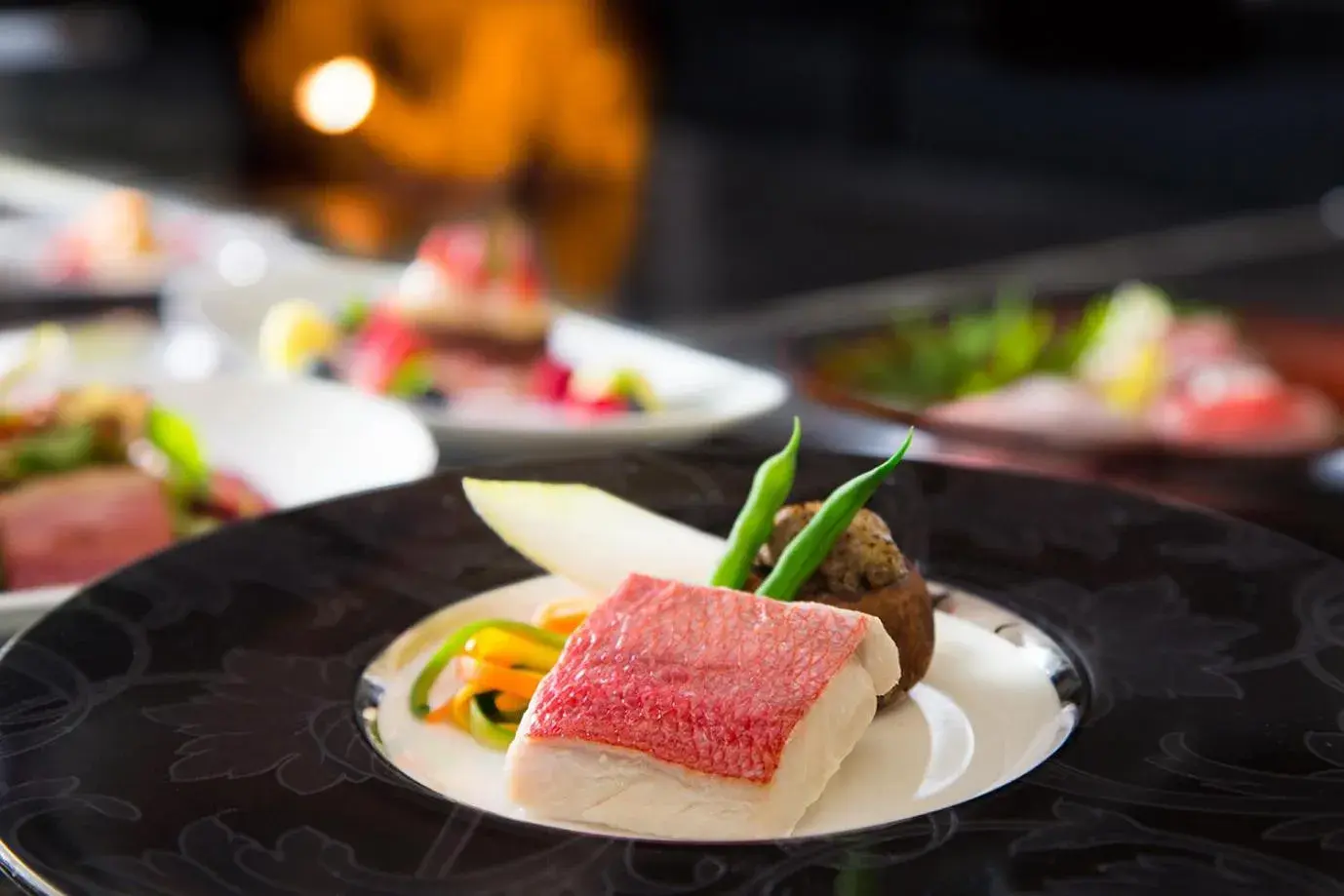 Food close-up in Kissho Caren Food close-up in Kissho Caren