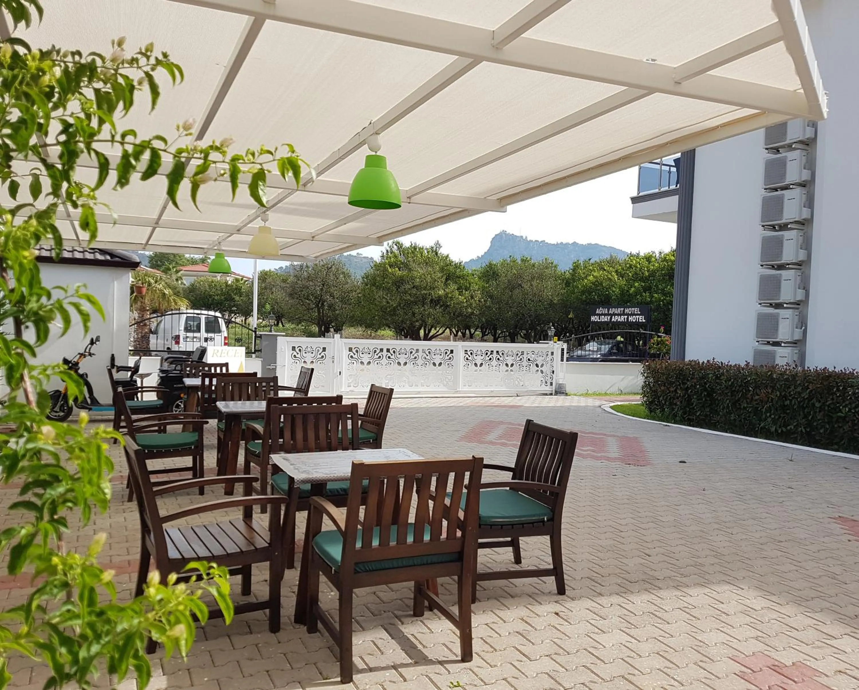 Patio in Agva Apart Otel