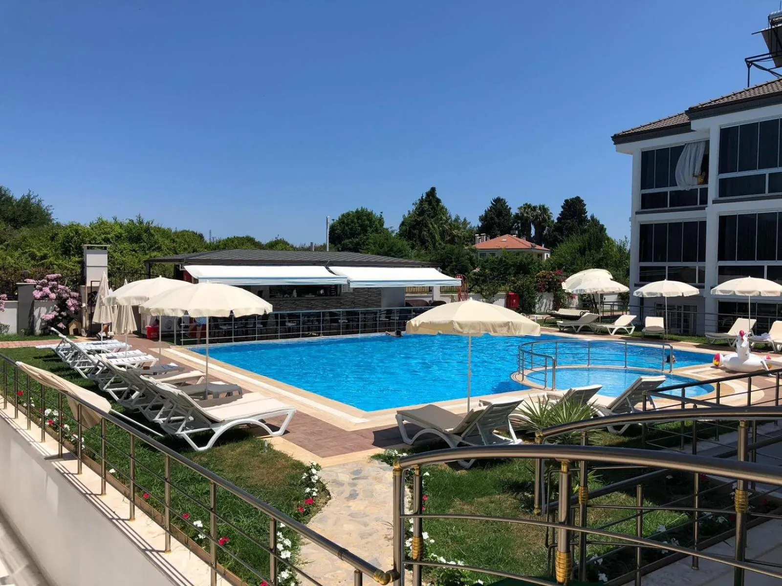 Pool view in Agva Apart Otel