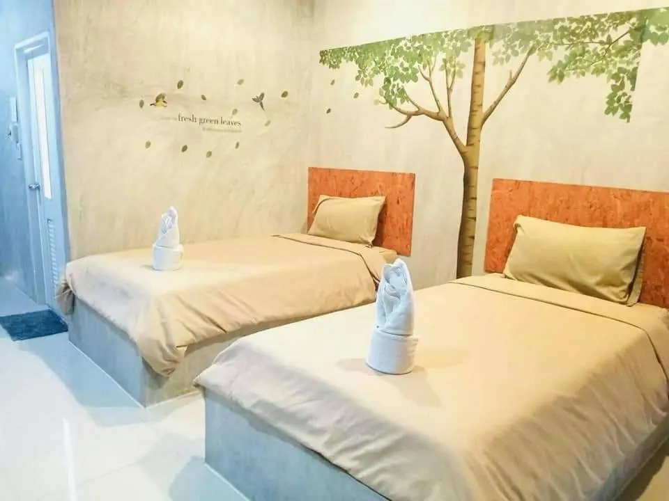 Bed in Phurang Hill Resort