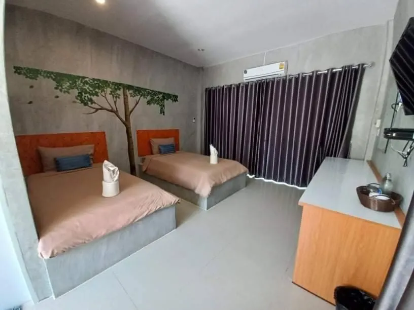 Bed in Phurang Hill Resort