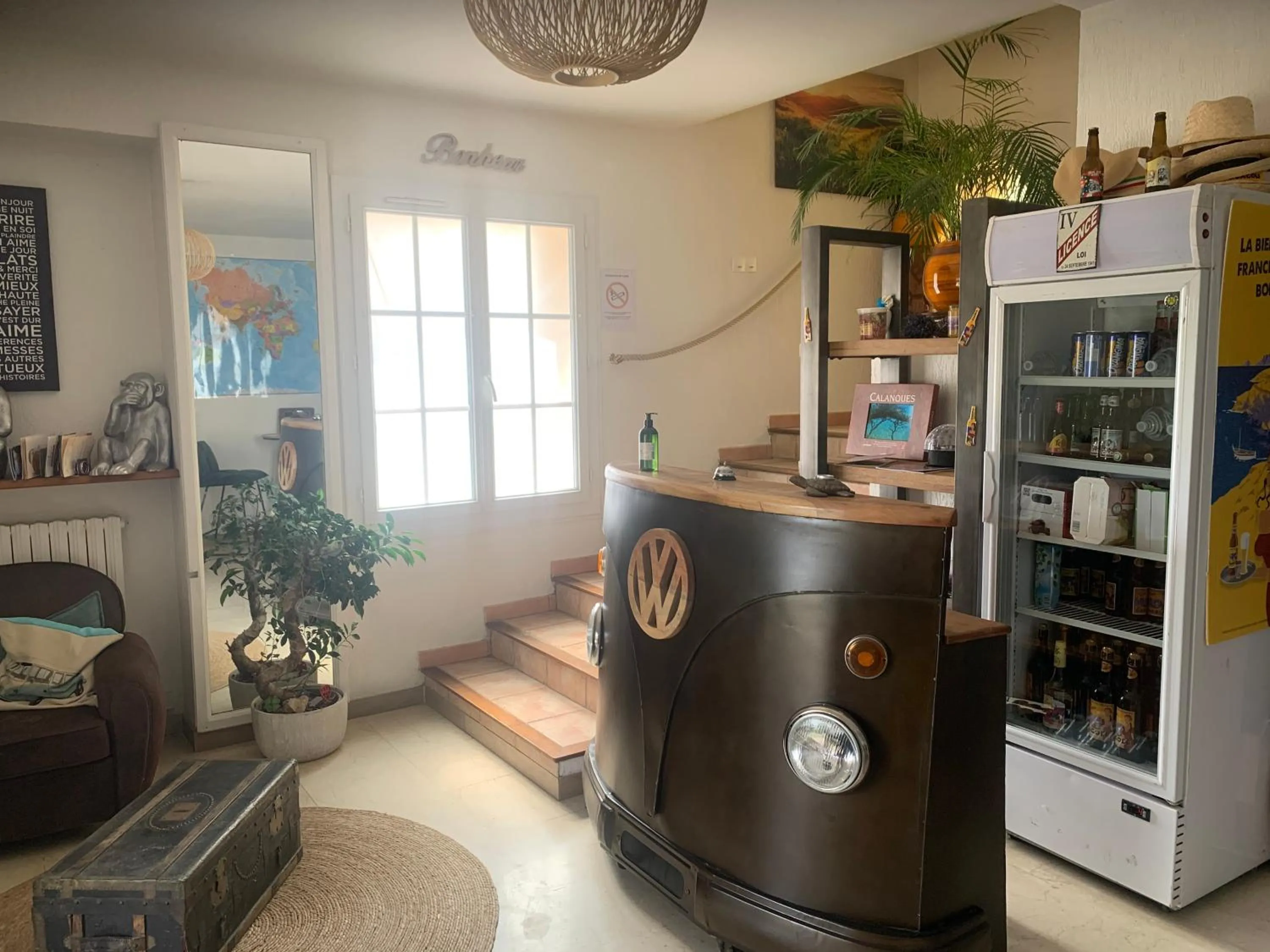 Lobby or reception in Bastide du Bonheur Saint Donat