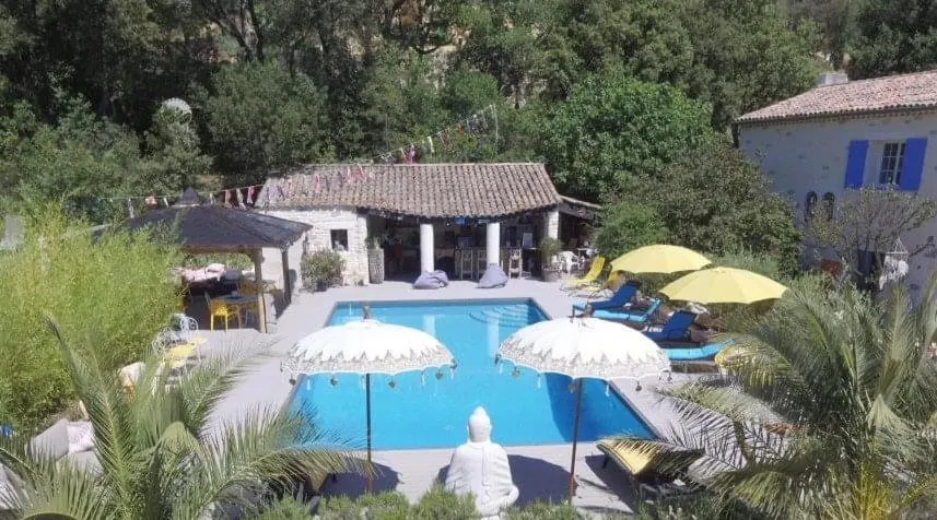 View (from property/room) in Bastide du Bonheur Saint Donat