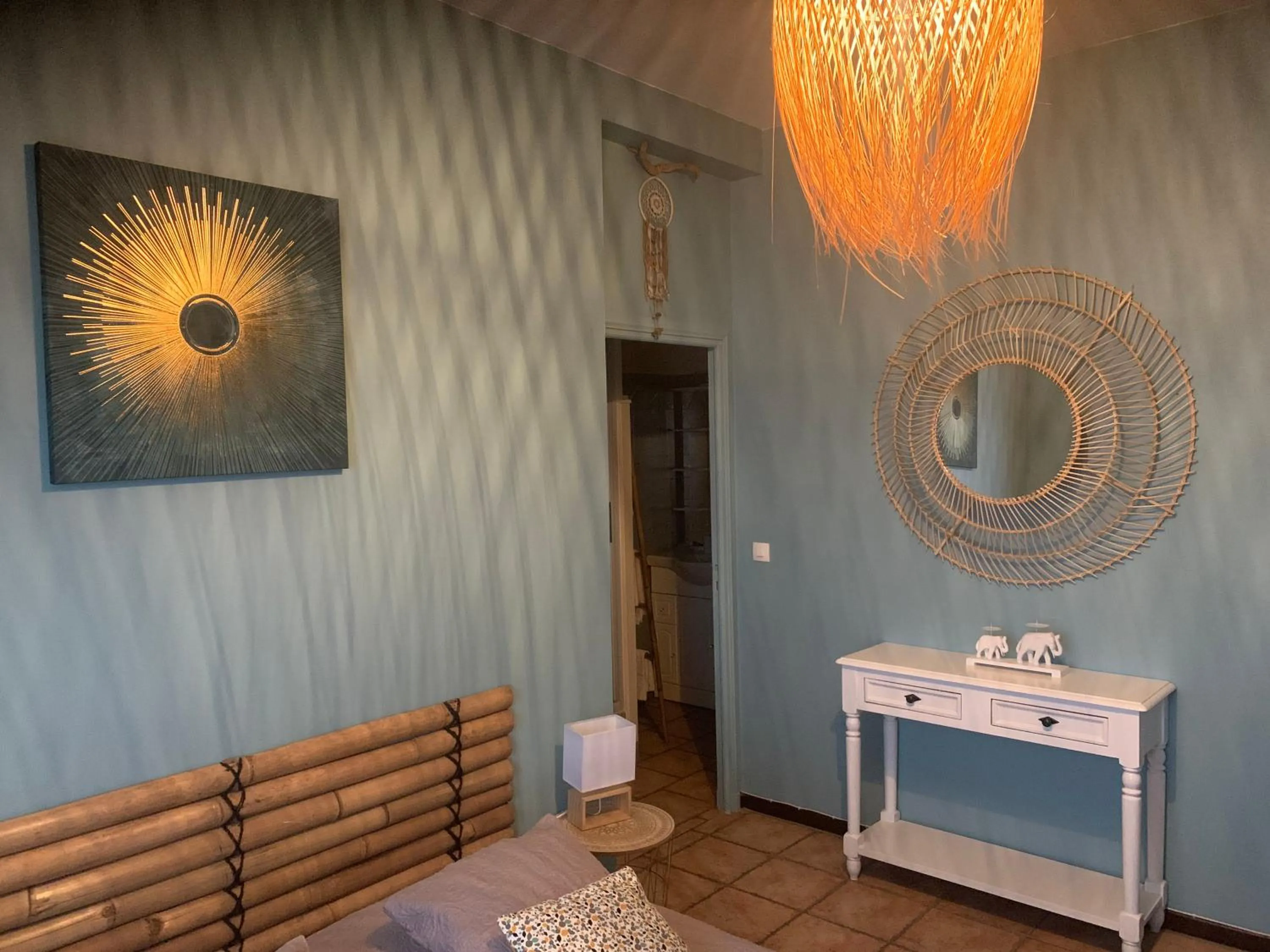 Bedroom in Bastide du Bonheur Saint Donat