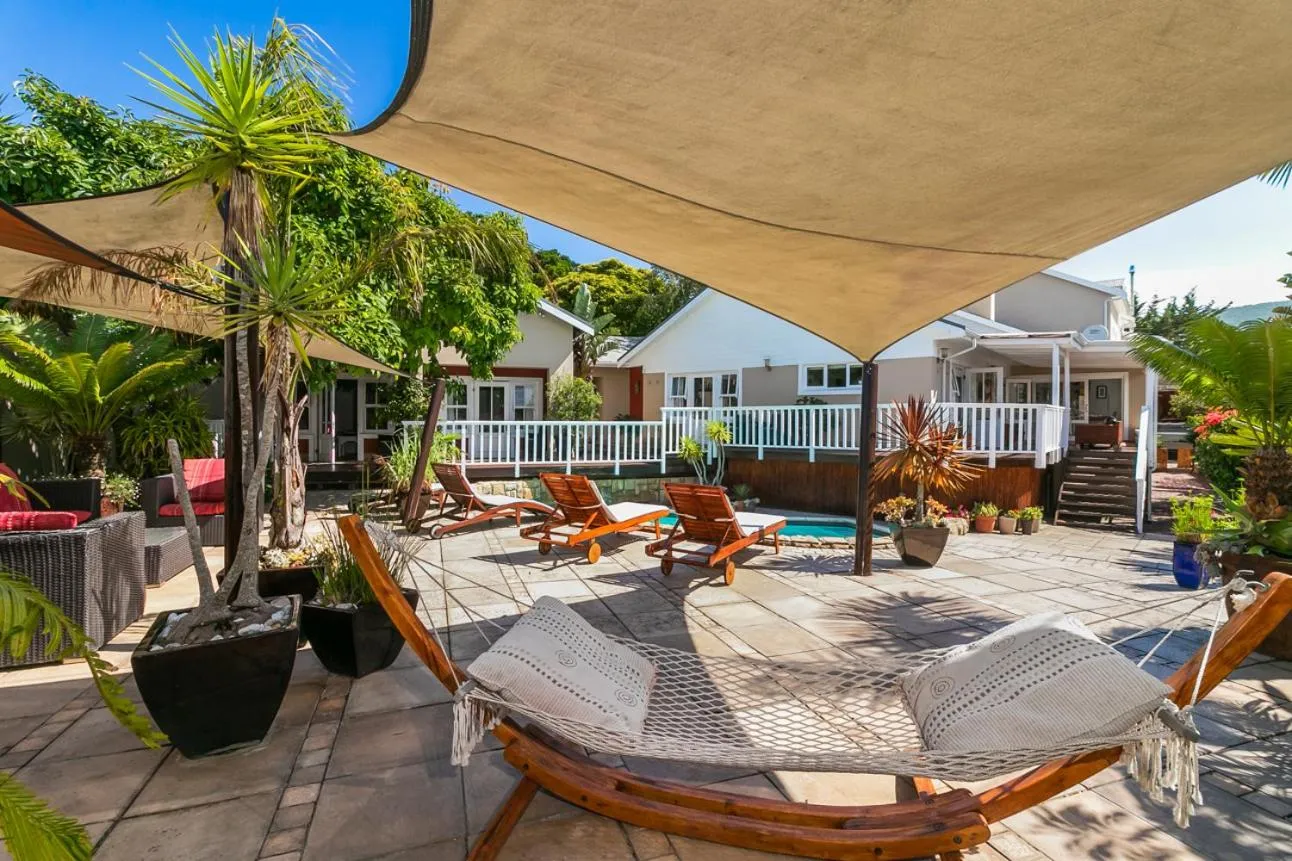 Seating area in African Breeze Guesthouse
