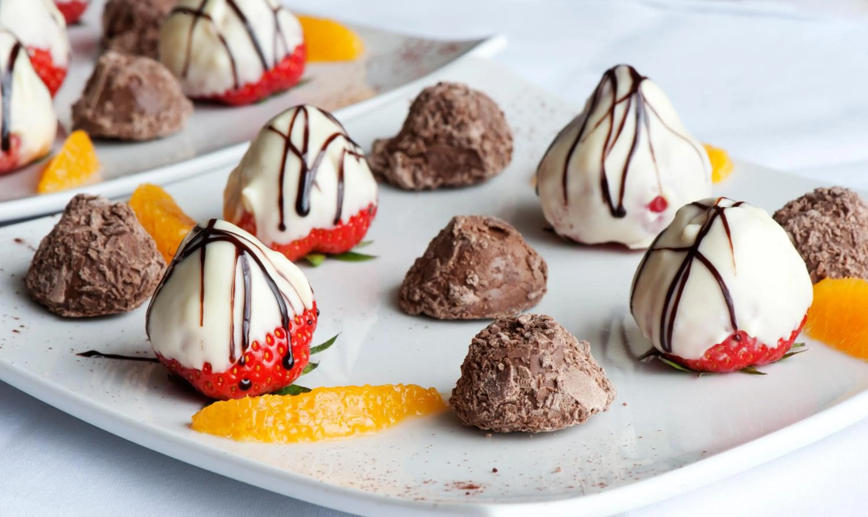 Food close-up in Majestic Hotel