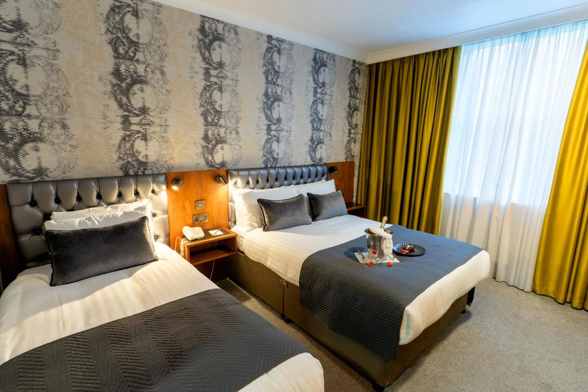 Bed in Majestic Hotel