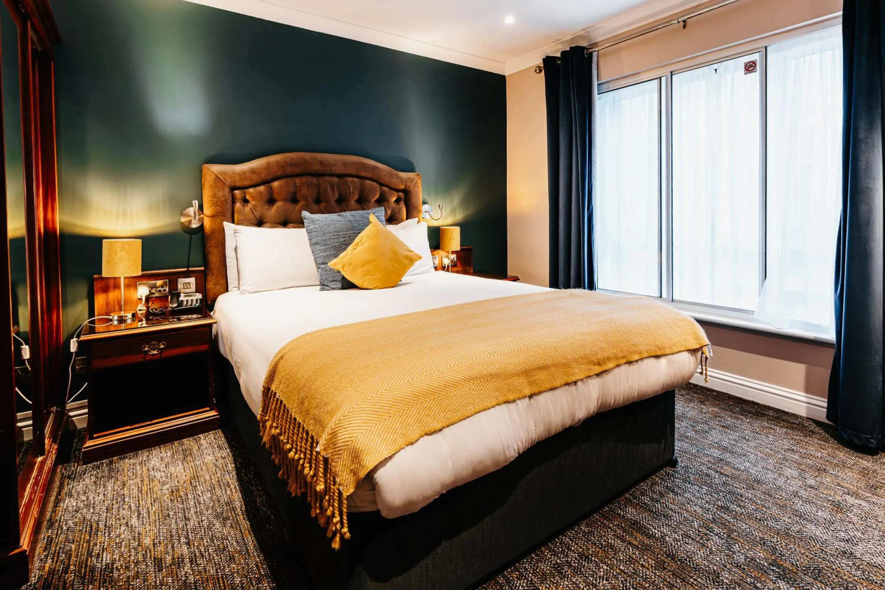 Bed in Drury Court Hotel