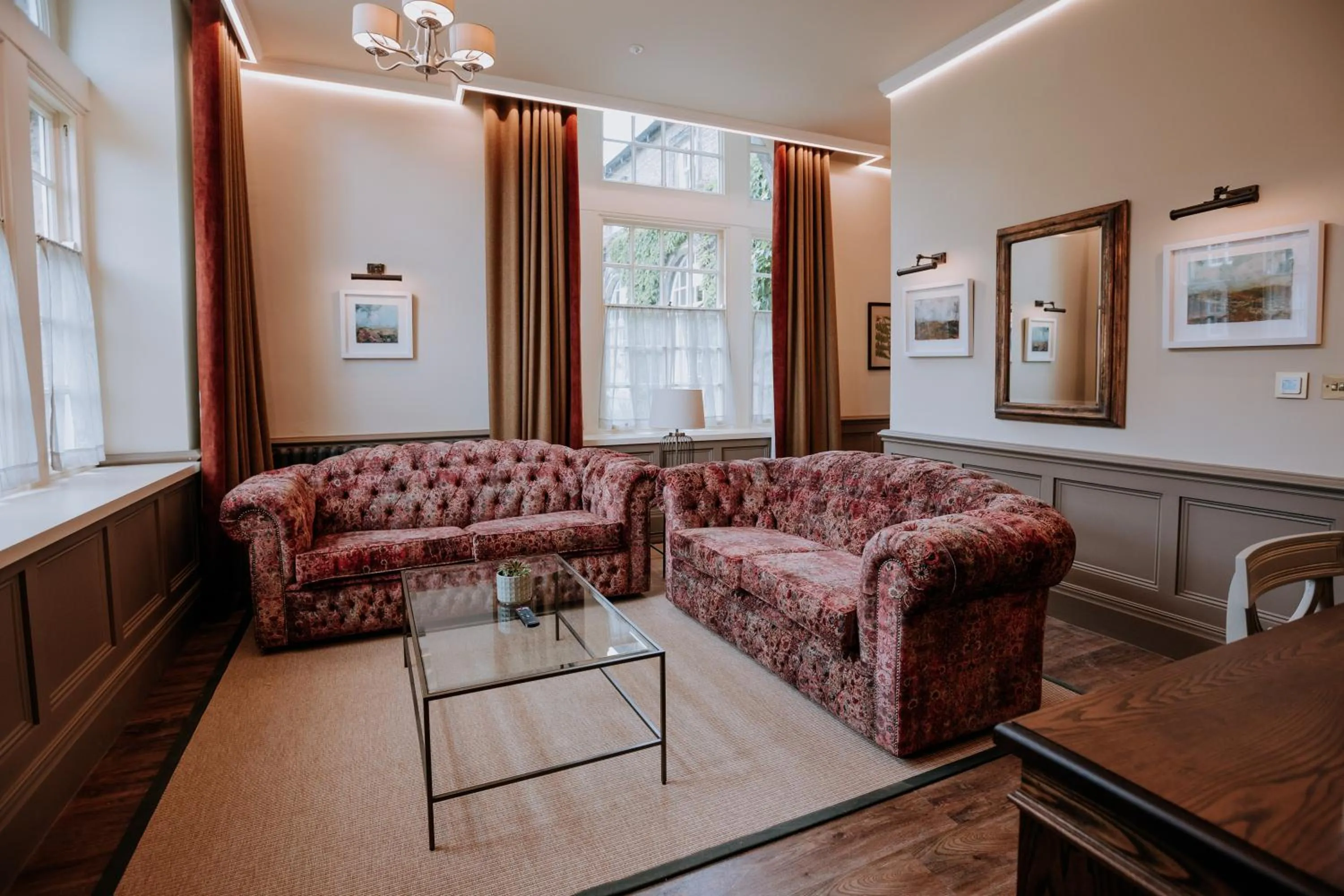 Living room in Swinton Park