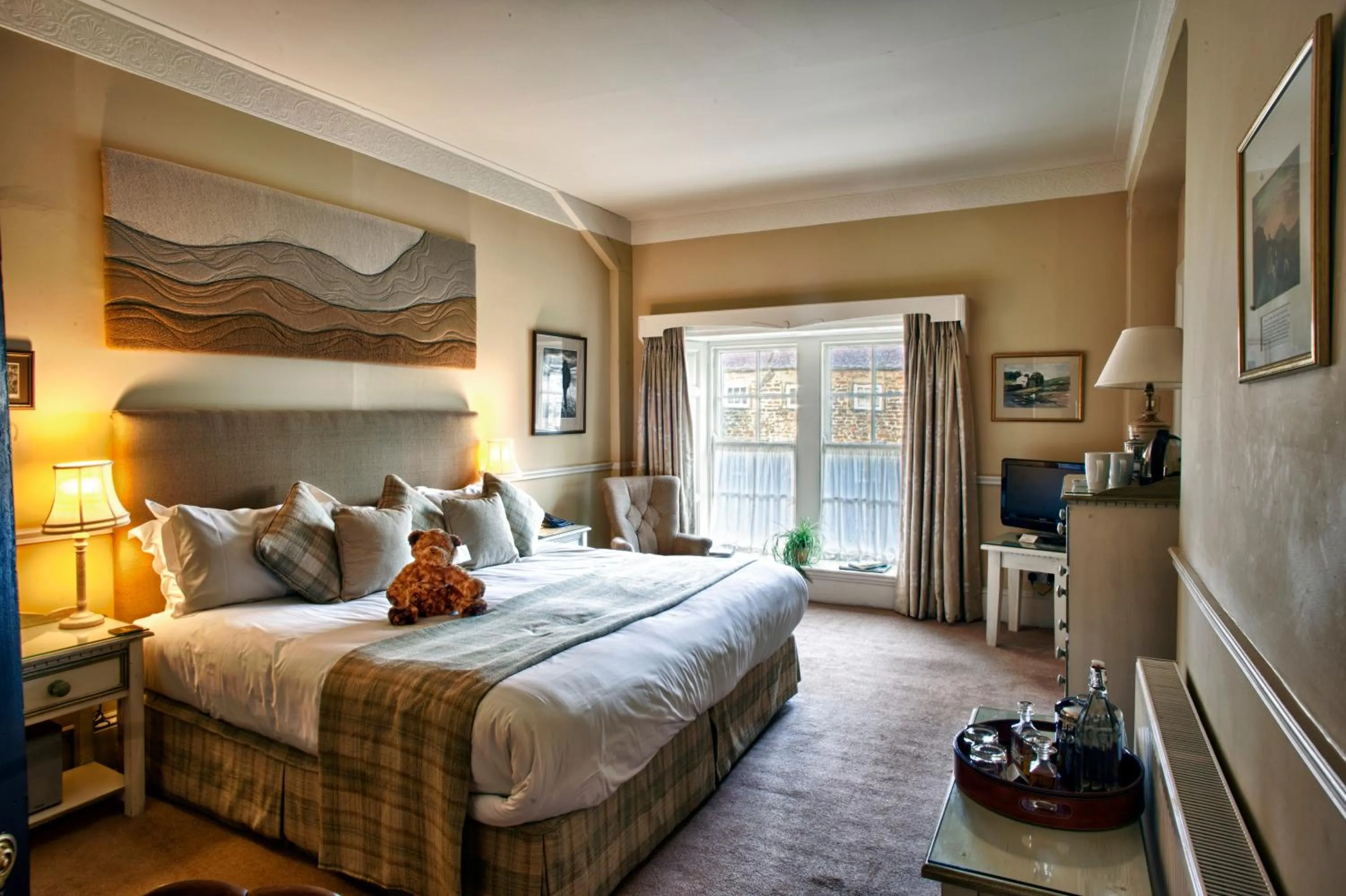 Bedroom, Bed in Swinton Park