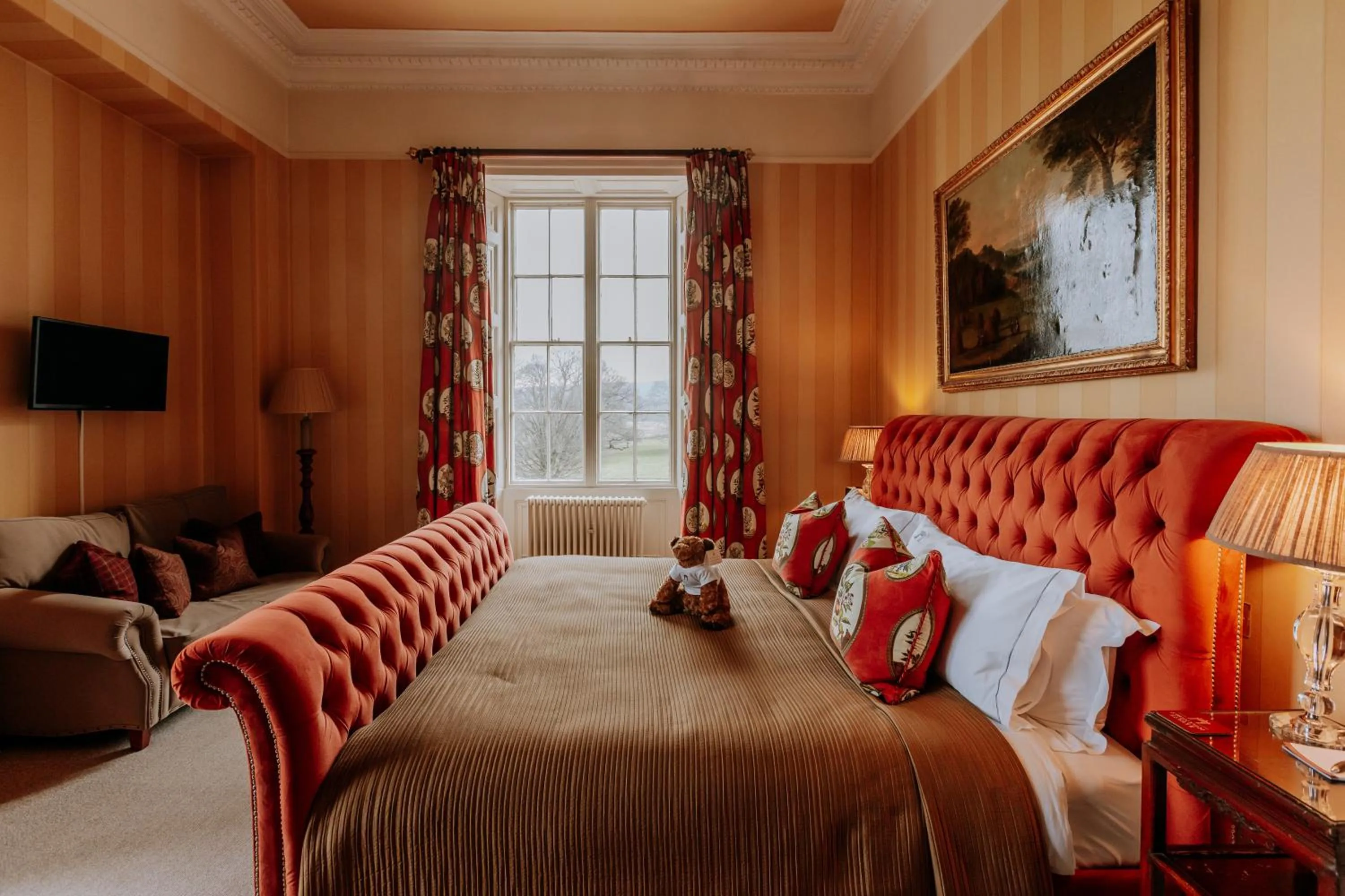 Bedroom, Bed in Swinton Park