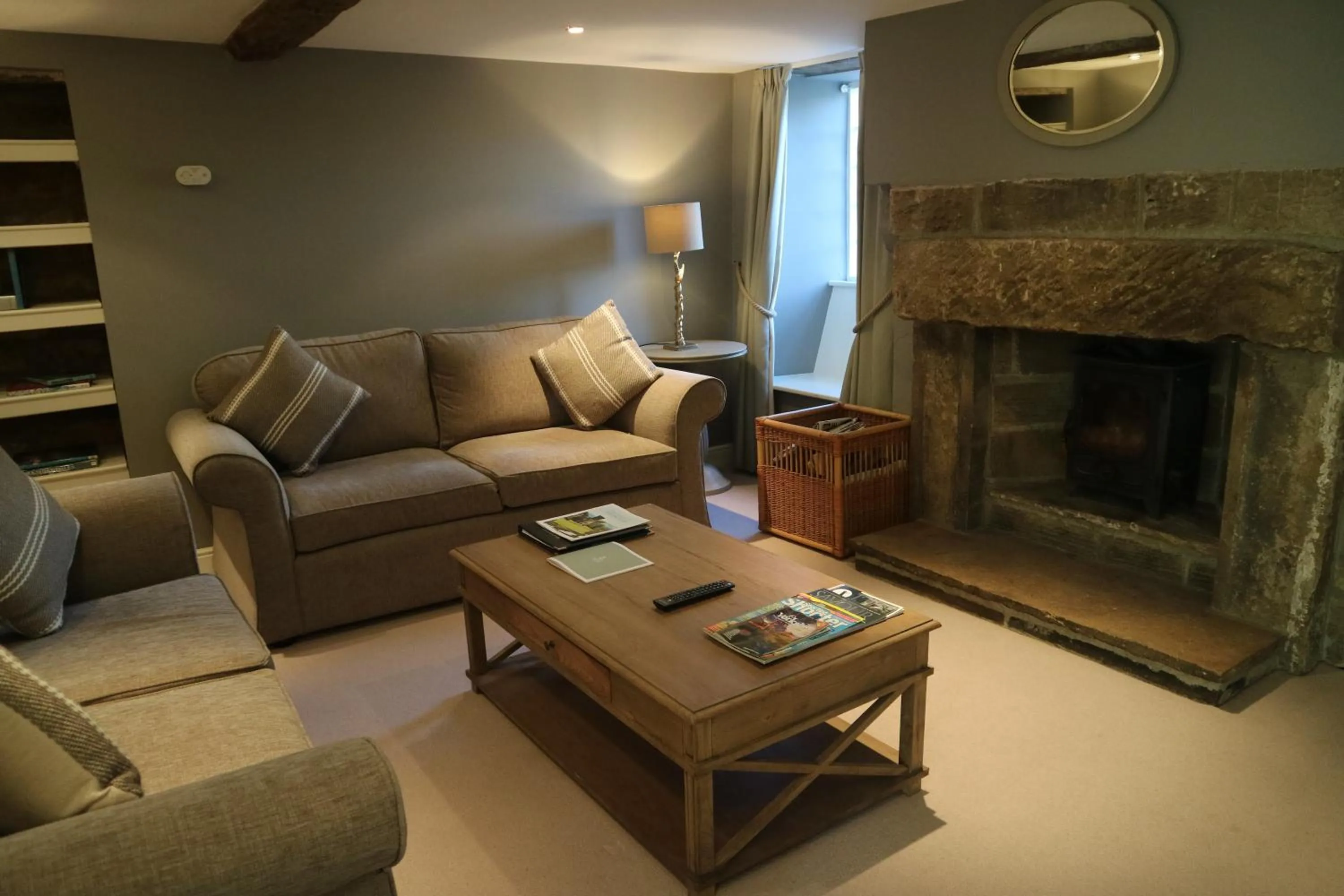 Living room in Swinton Park