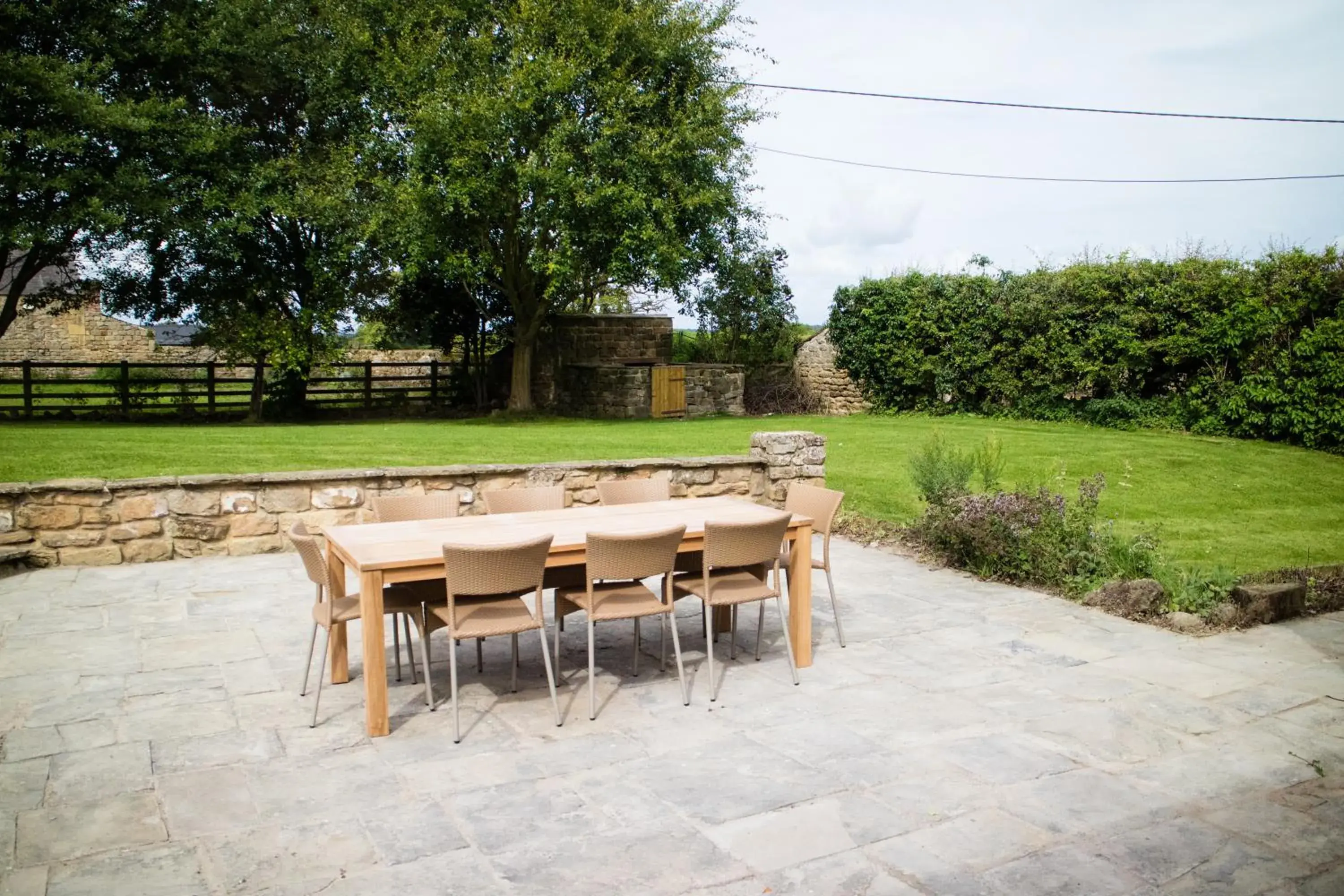 Patio in Swinton Park