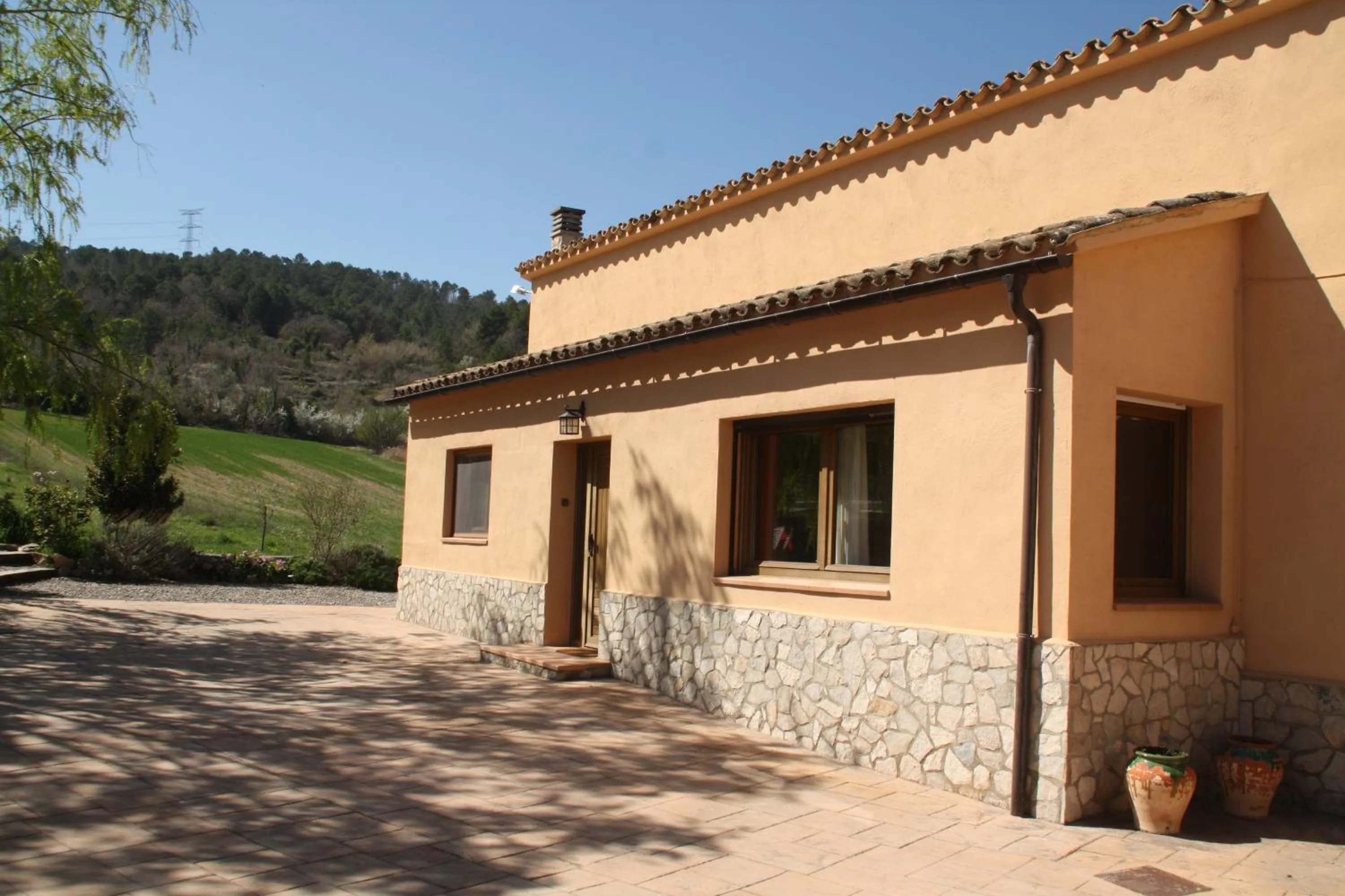 Facade/entrance in Cal Riba