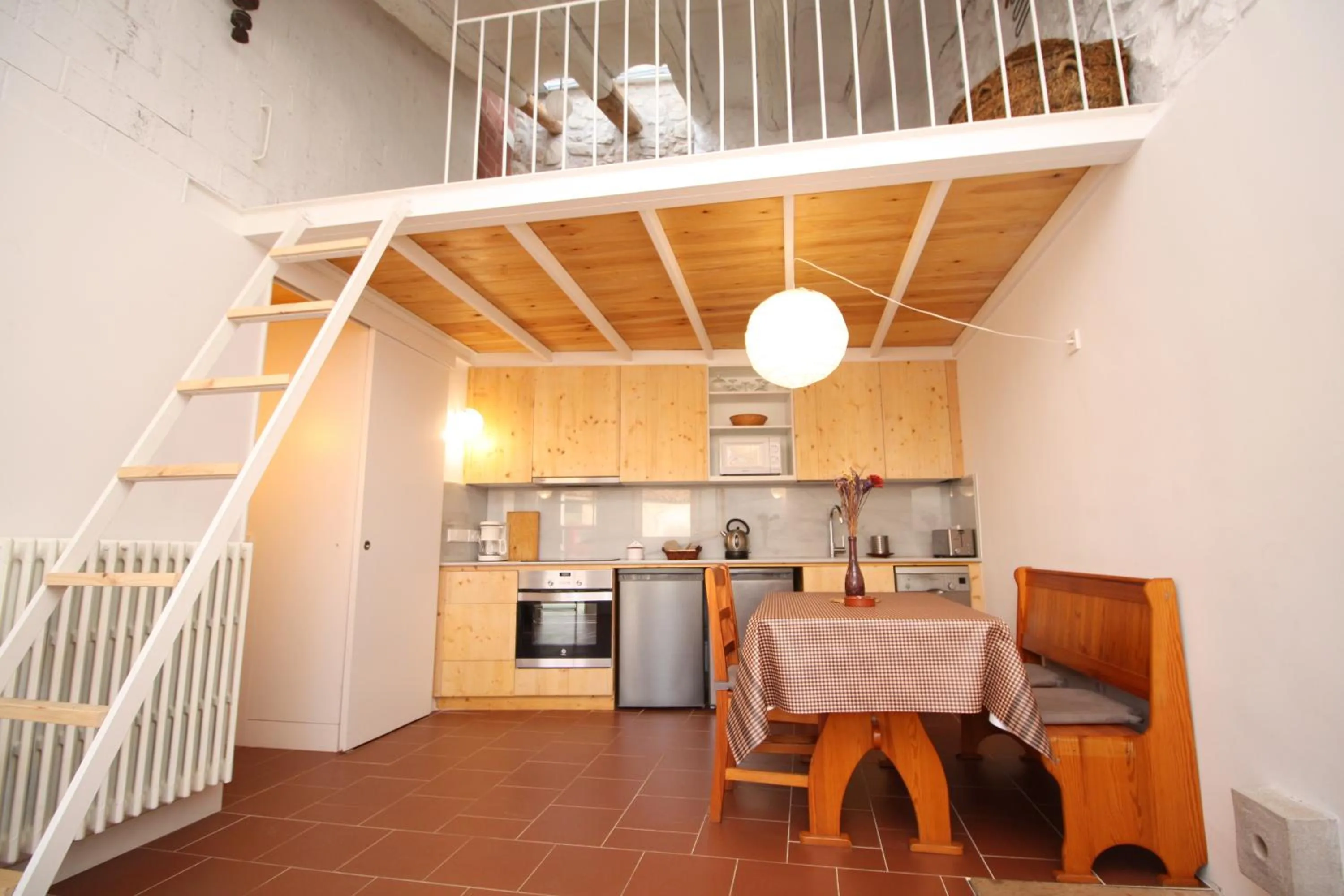 Kitchen or kitchenette in Cal Riba