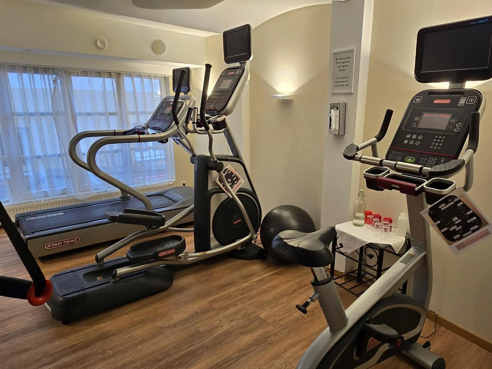 Fitness centre/facilities in DORMERO Hotel Coburg