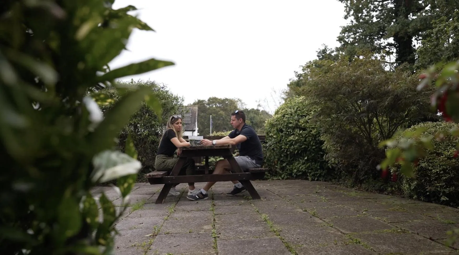 Patio in China Fleet Country Club
