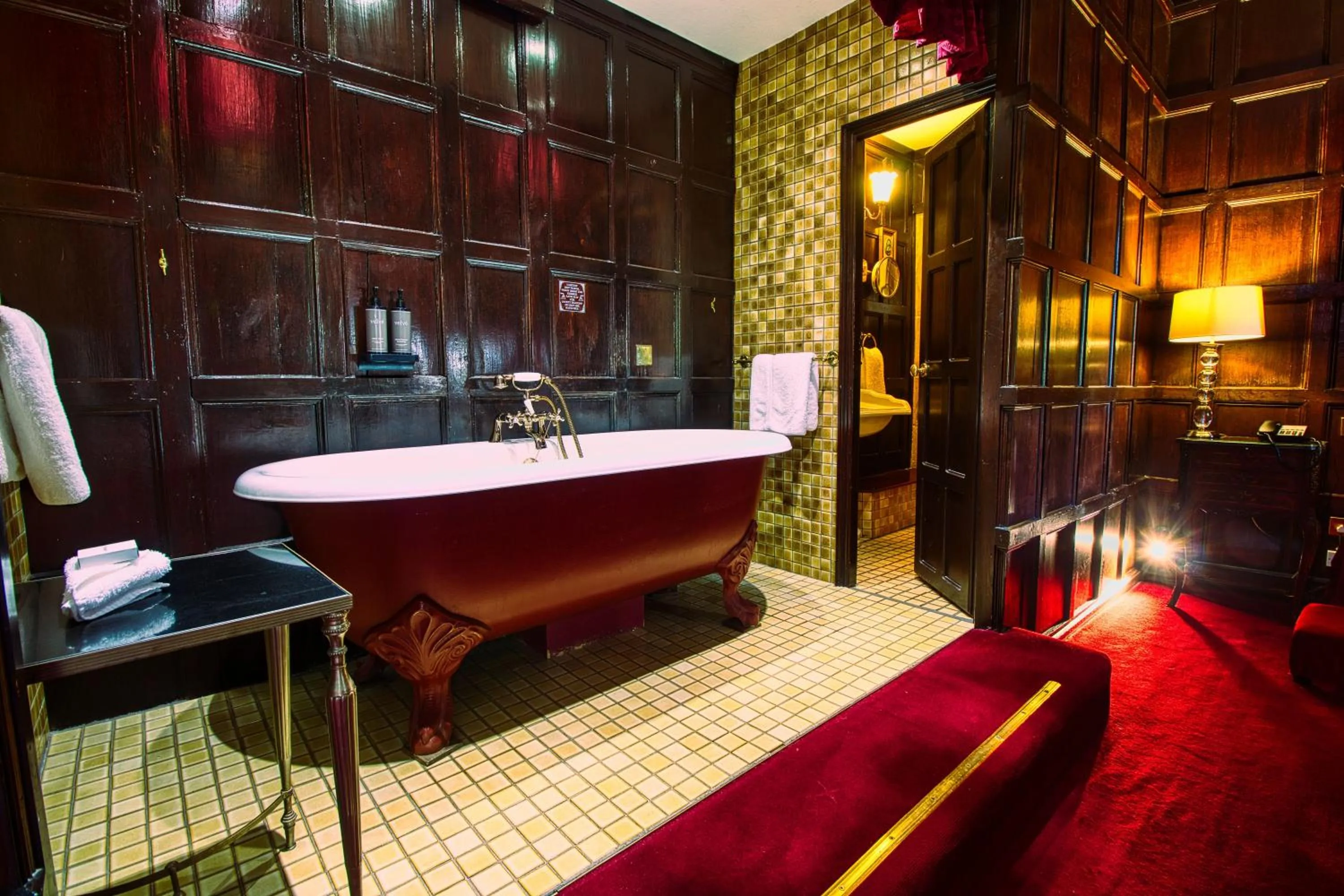 Bathroom in Lumley Castle Hotel