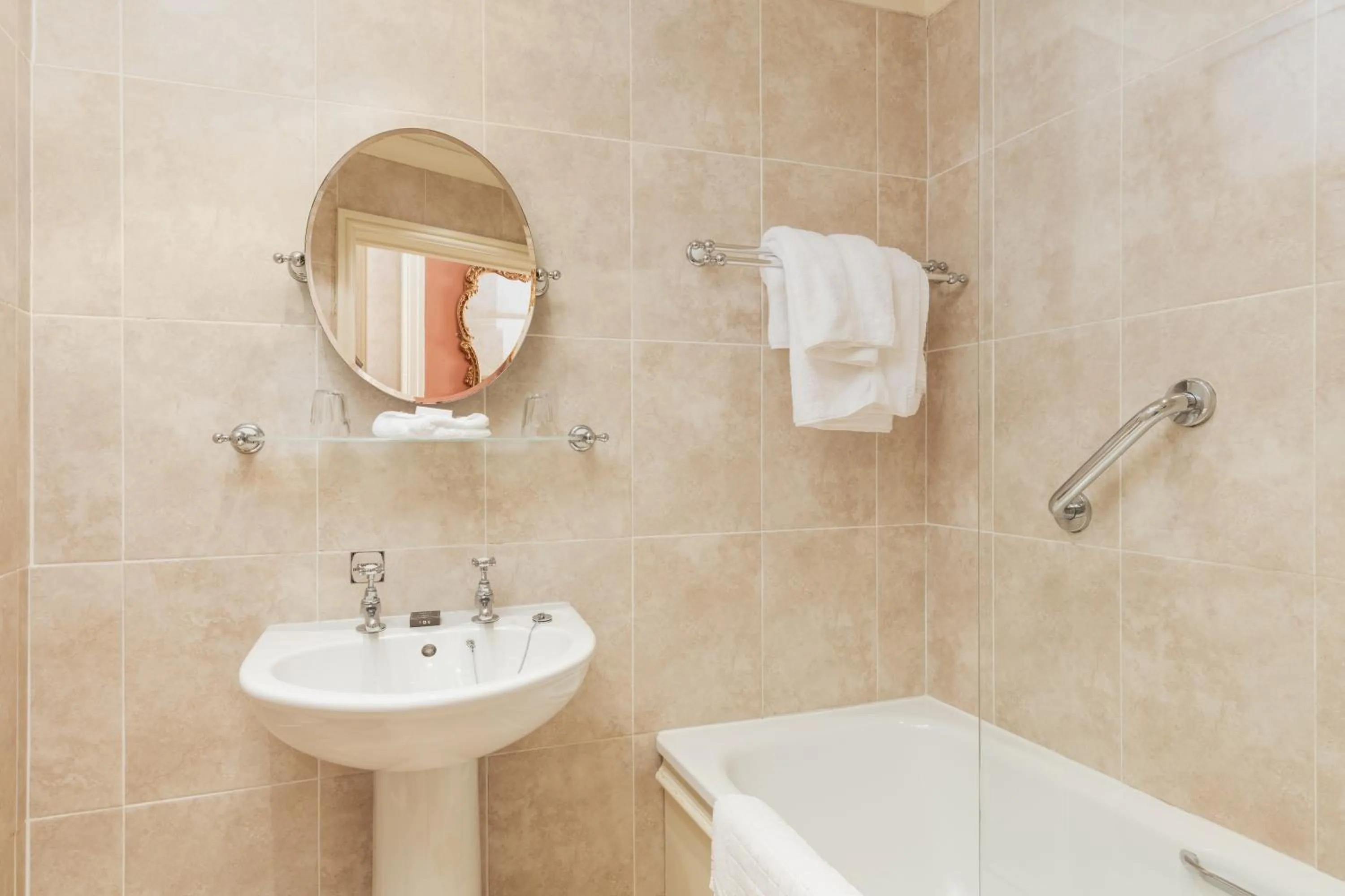 Bathroom in Lumley Castle Hotel