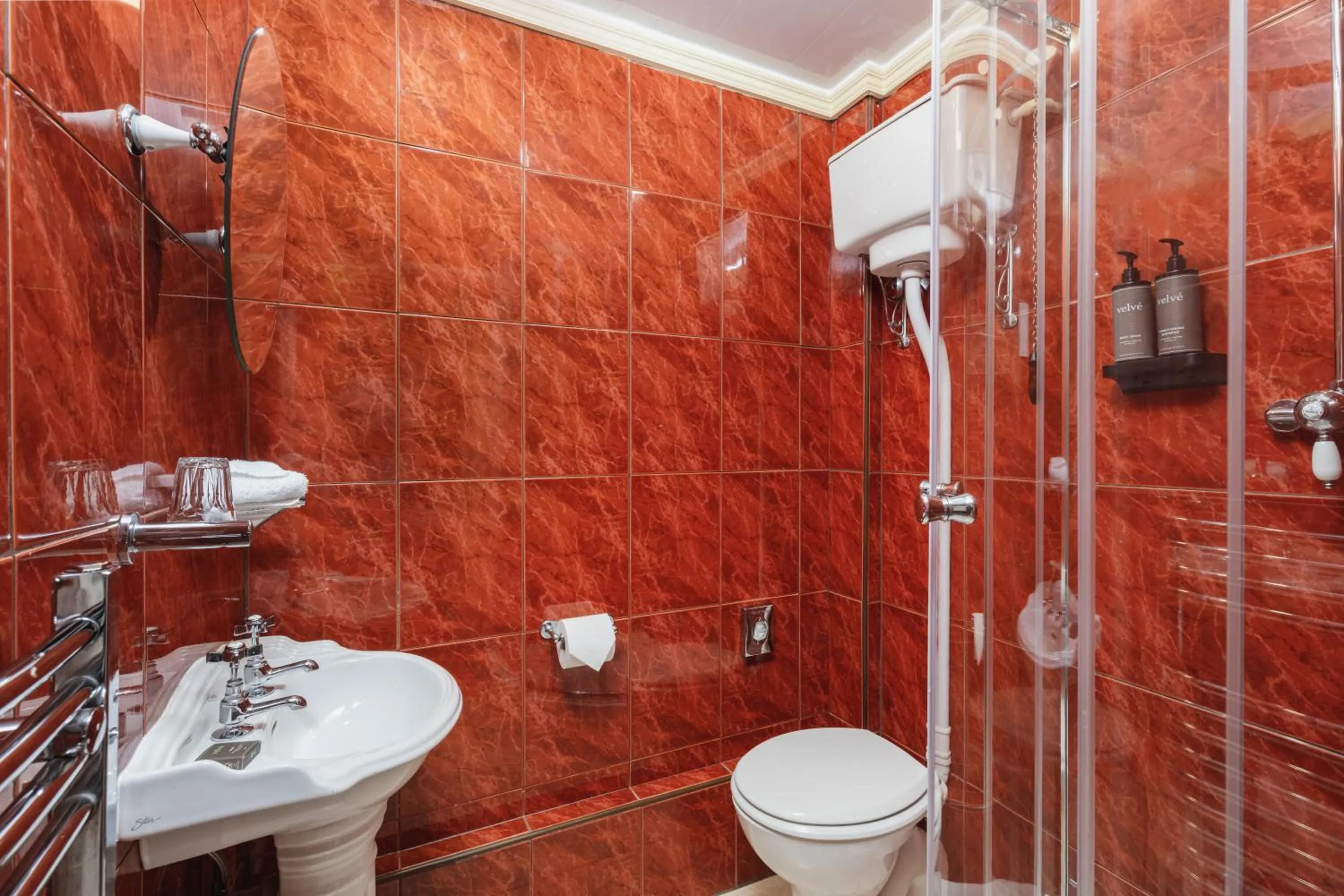 Bathroom in Lumley Castle Hotel