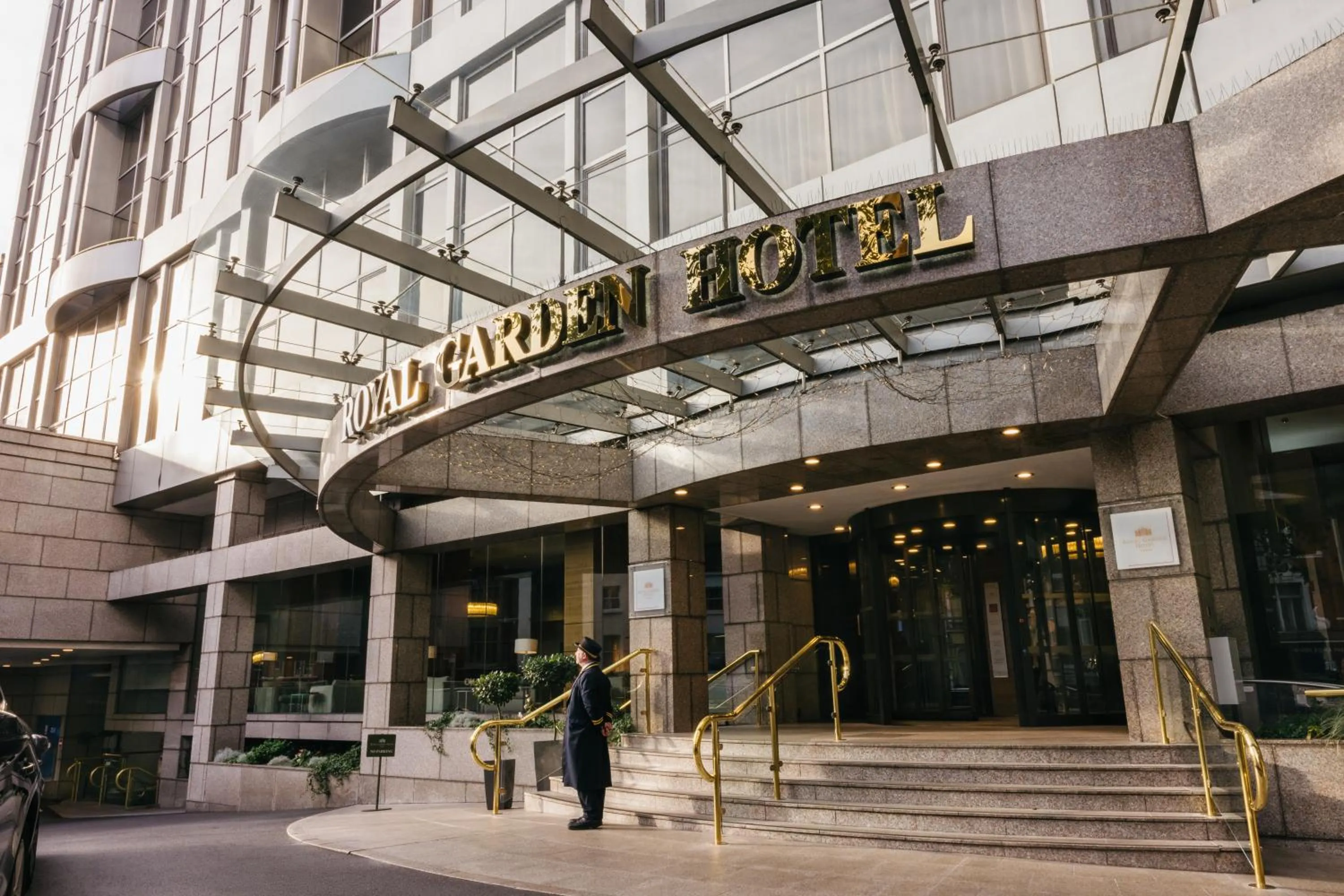 Facade/entrance in Royal Garden Hotel