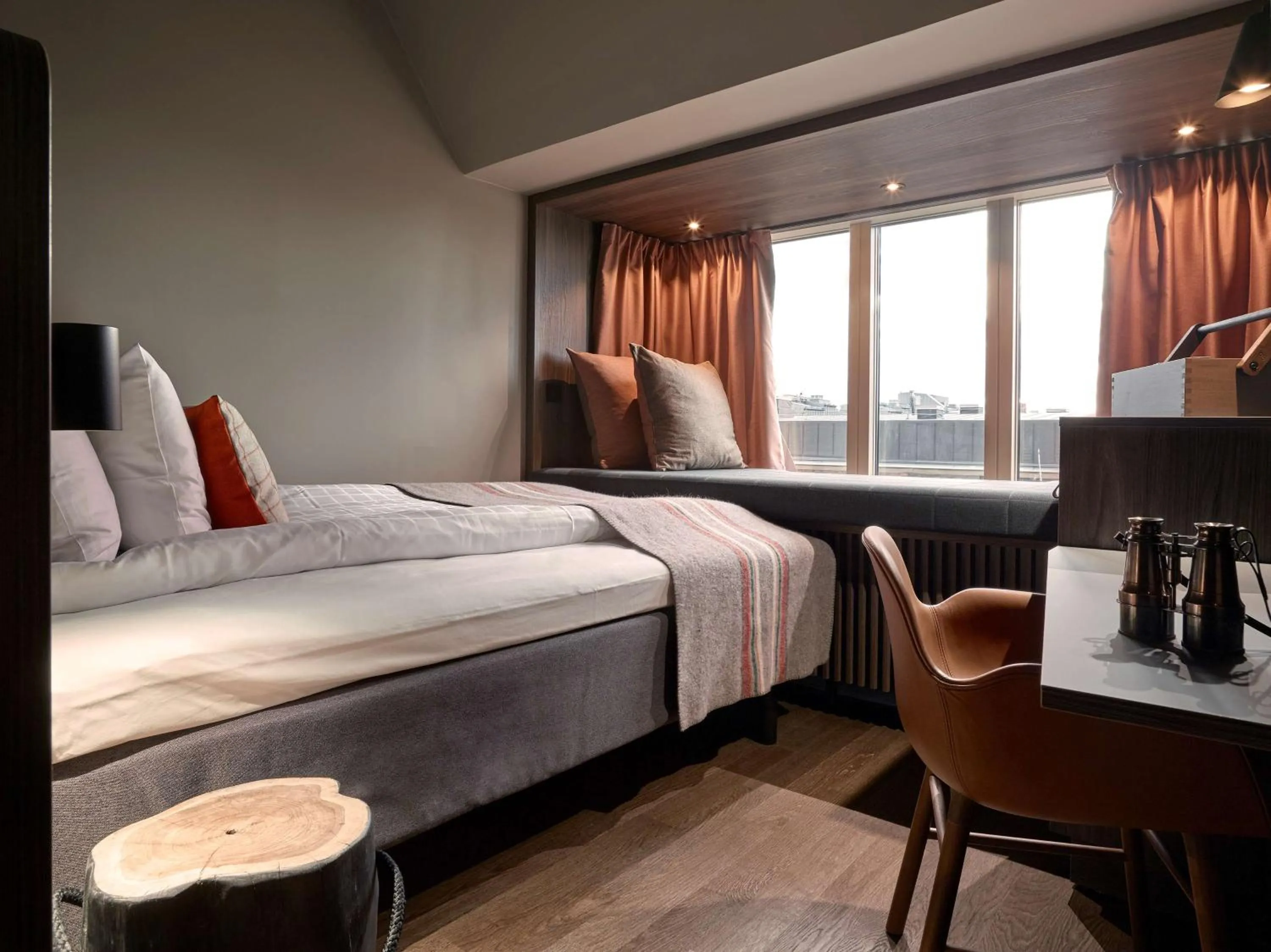 Bedroom, Bed in Downtown Camper by Scandic