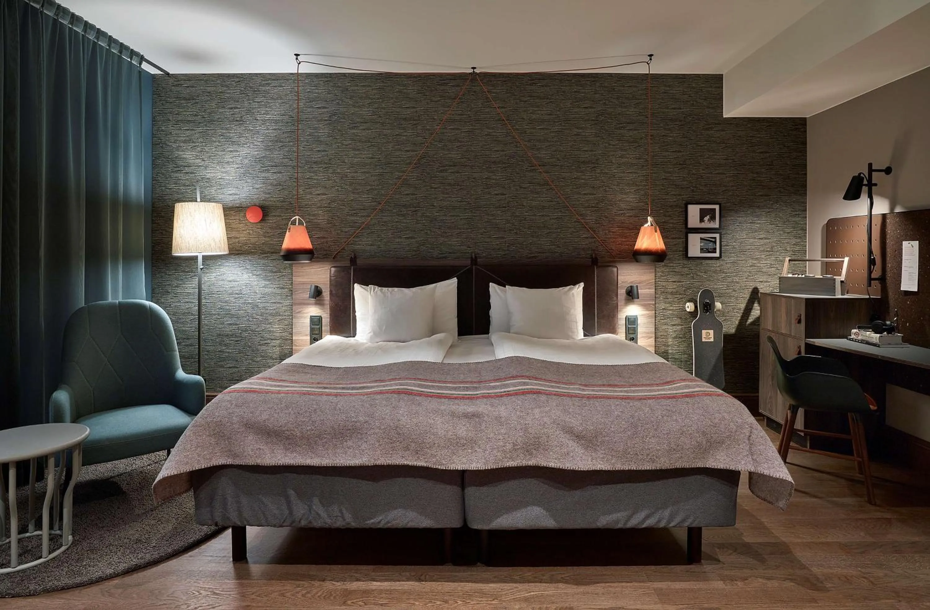 Bedroom, Bed in Downtown Camper by Scandic