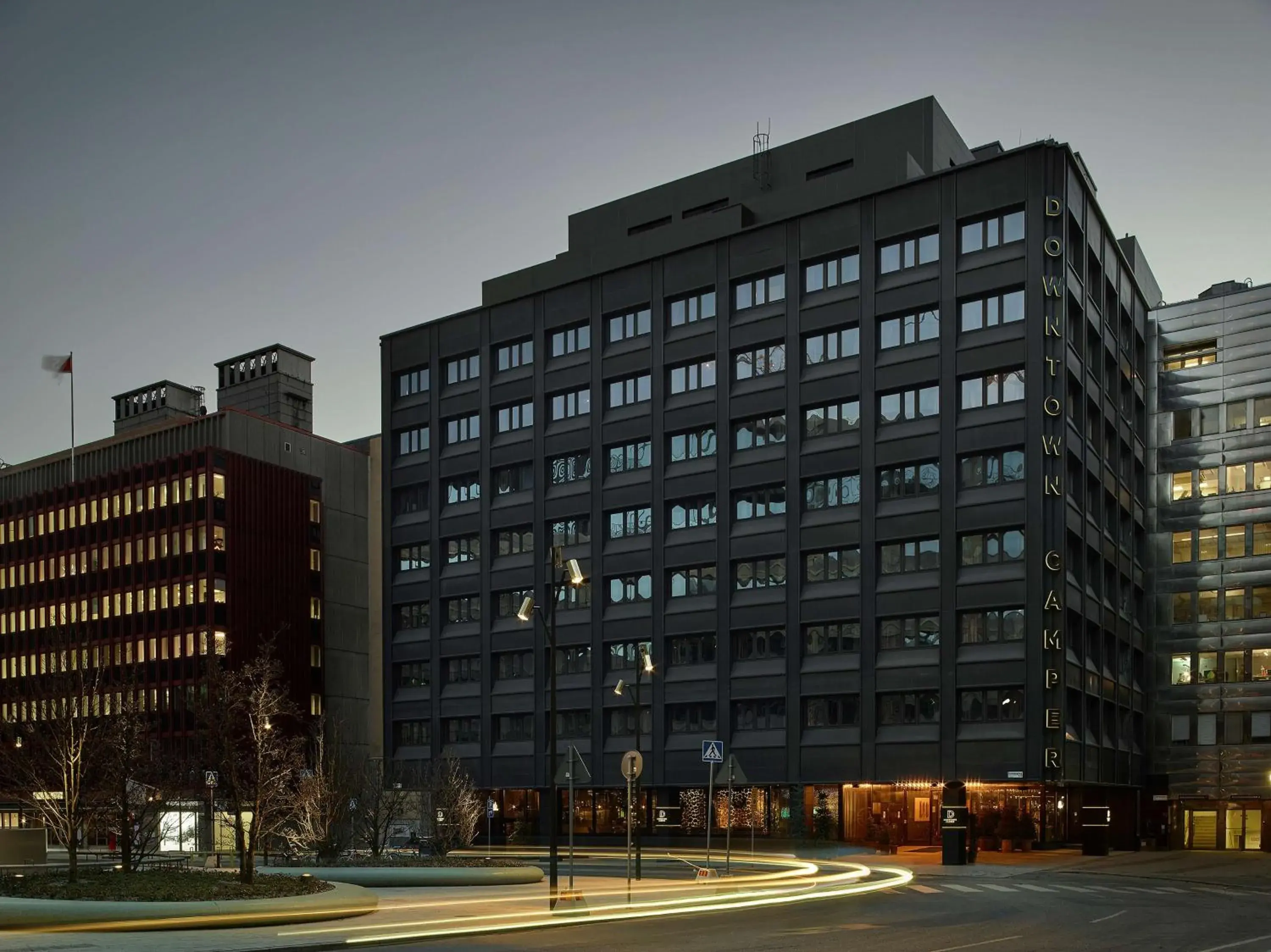 Property building in Downtown Camper by Scandic Property building in Downtown Camper by Scandic