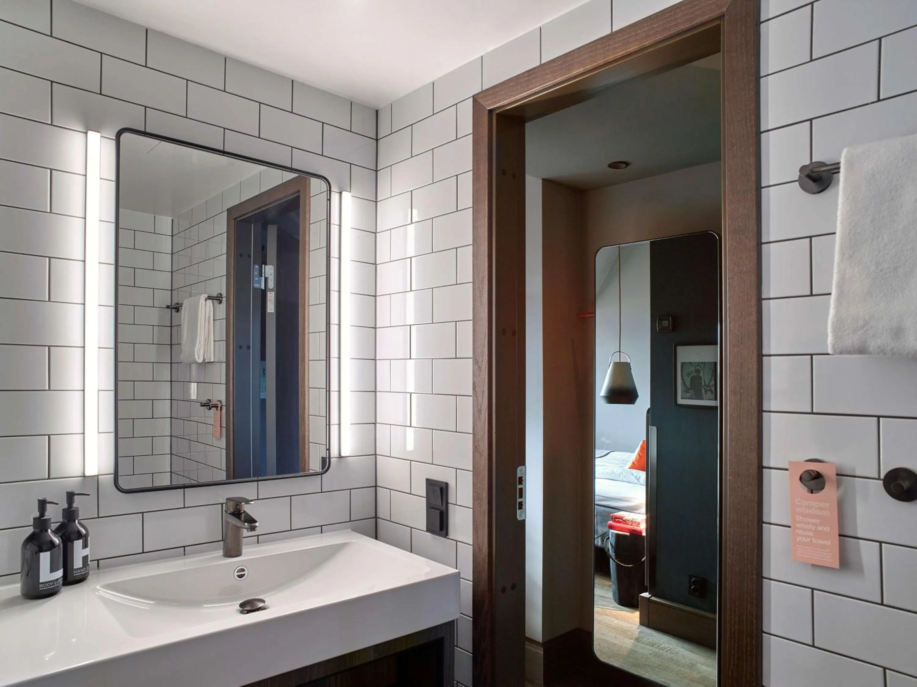 Bathroom in Downtown Camper by Scandic