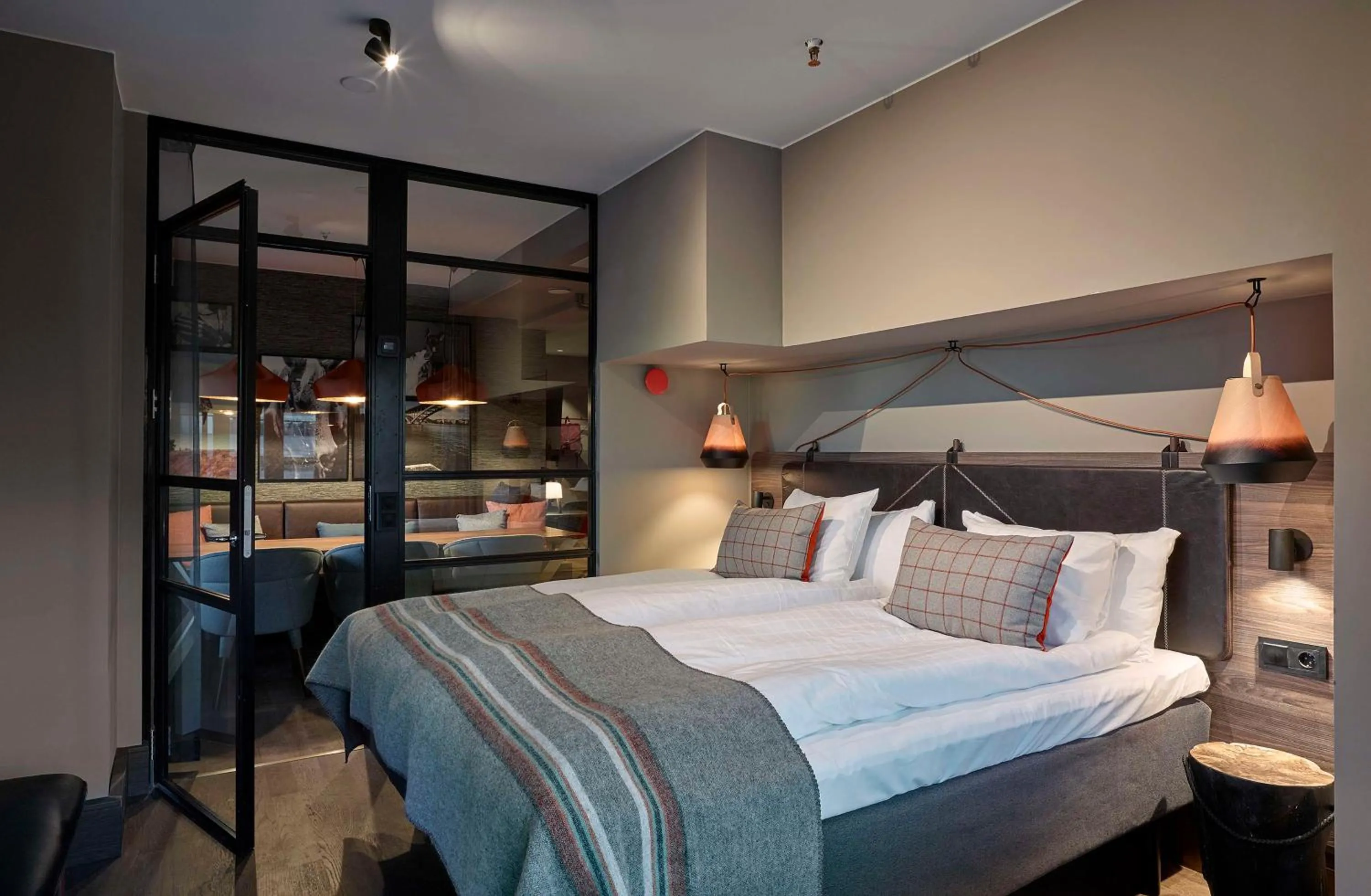 Bedroom, Bed in Downtown Camper by Scandic