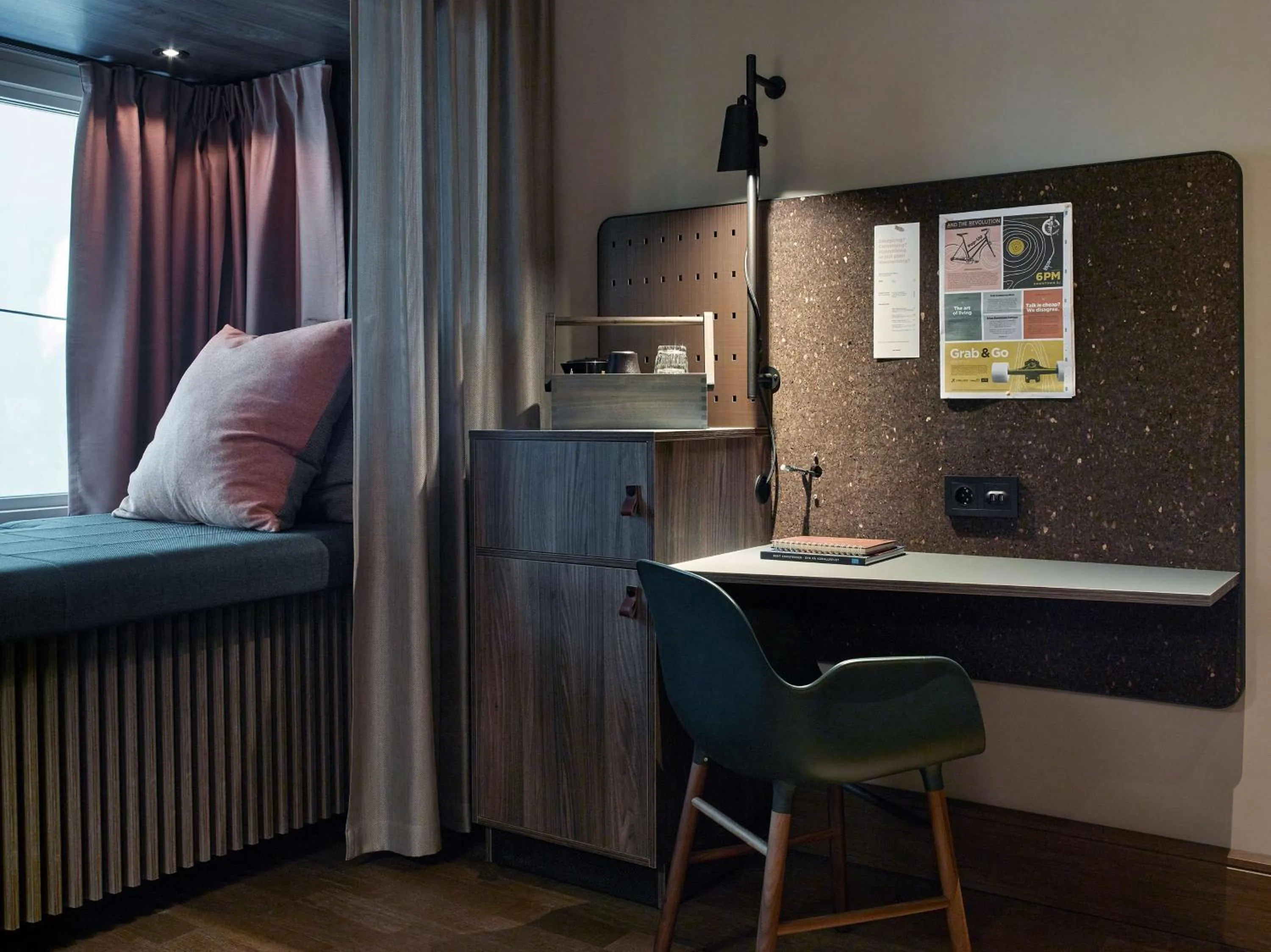 Bedroom, Bed in Downtown Camper by Scandic