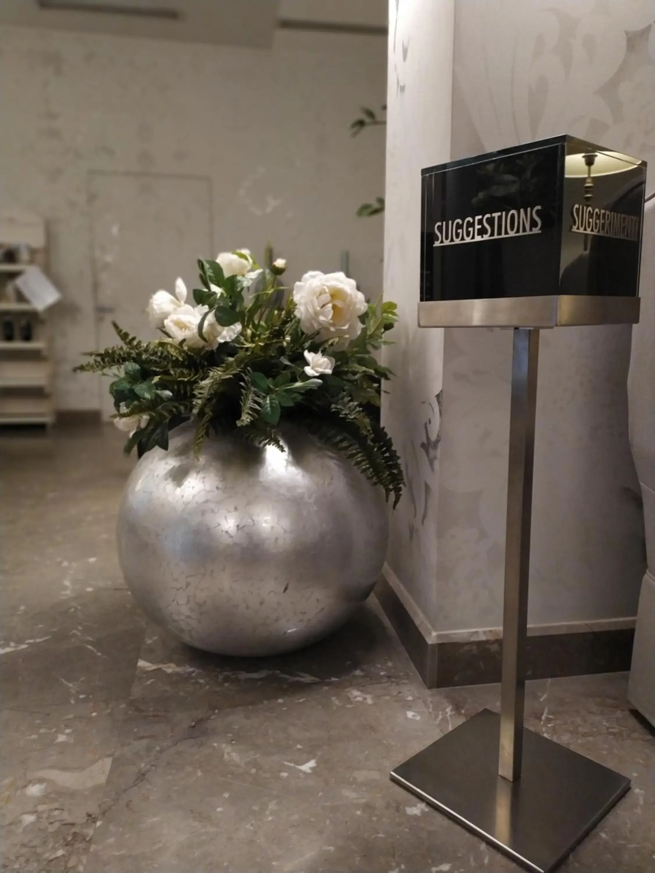 Lobby or reception in Hotel Porta Felice & Spa Lobby or reception in Hotel Porta Felice & Spa