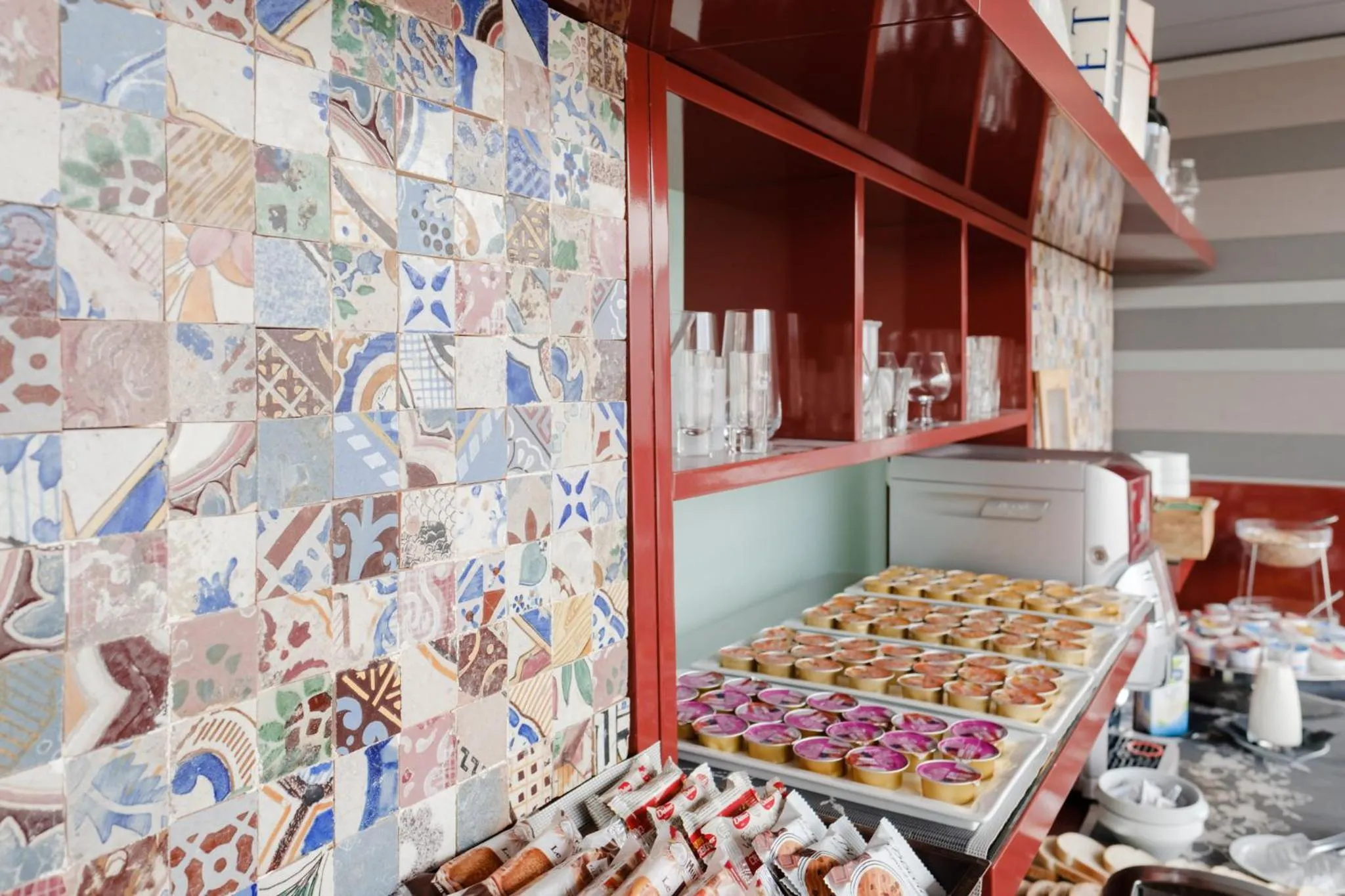 Buffet breakfast in Hotel Porta Felice & Spa