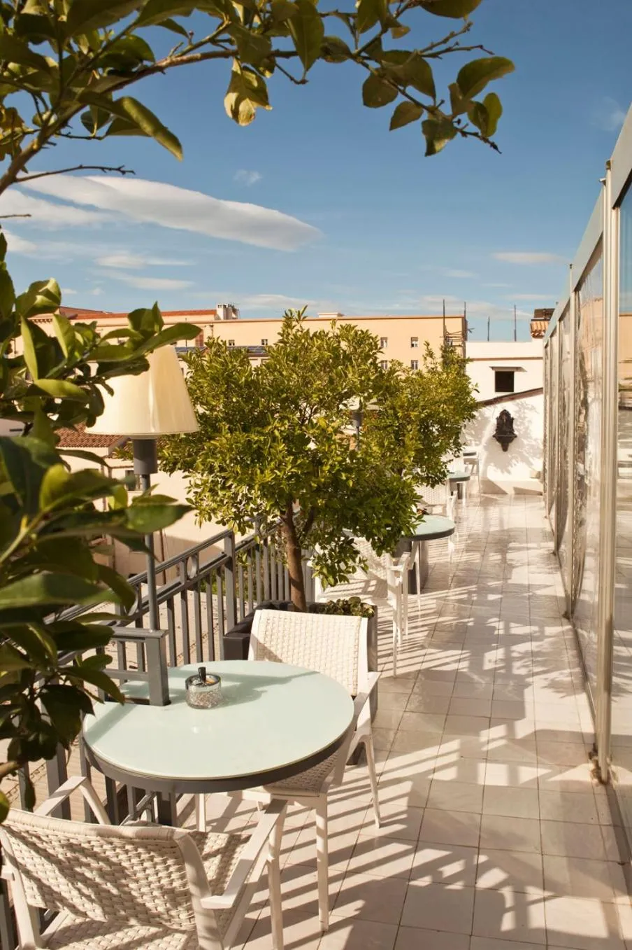 Balcony/Terrace in Hotel Porta Felice & Spa