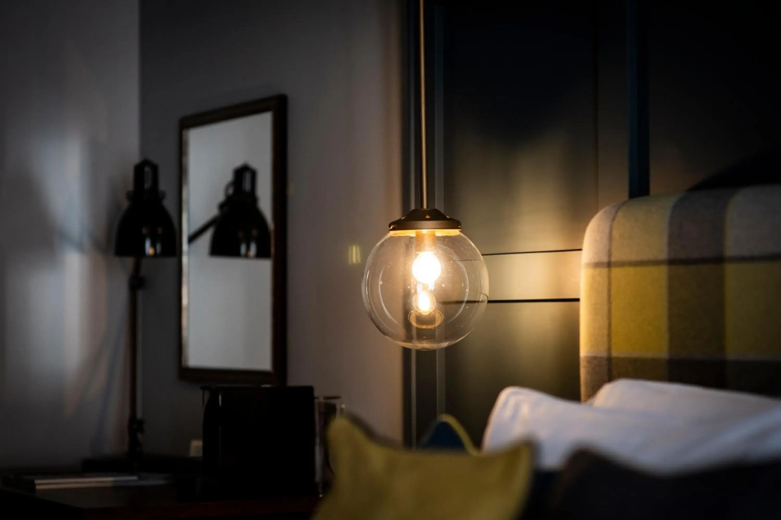 Bedroom, Bed in Hotel Indigo - Stratford Upon Avon by IHG Bedroom, Bed in Hotel Indigo - Stratford Upon Avon by IHG