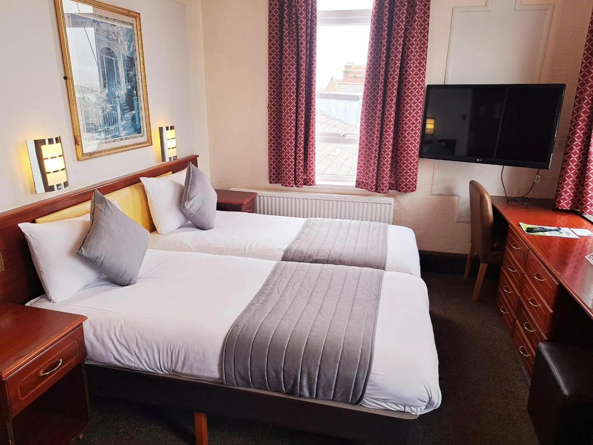 Bed in Scarisbrick Hotel