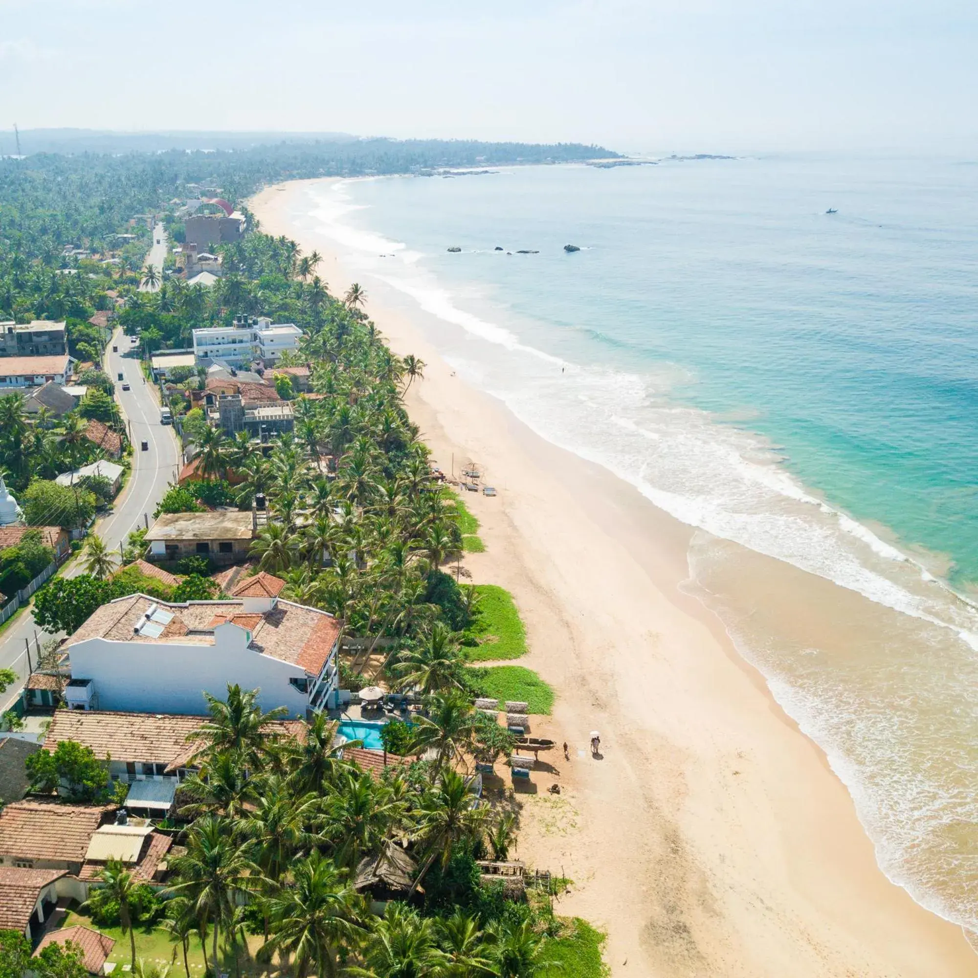 Bird's eye view in At Ease Beach Hotel Bird's eye view in At Ease Beach Hotel