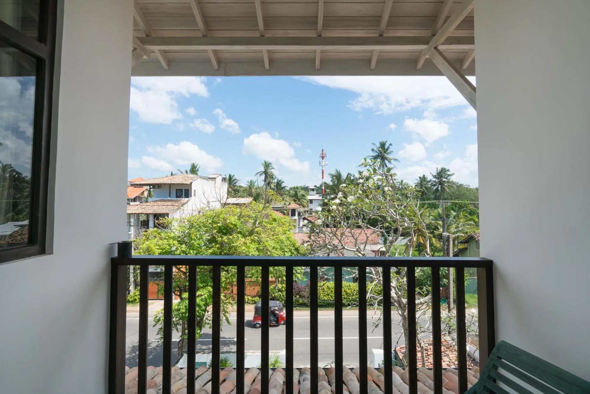 Balcony/Terrace in At Ease Beach Hotel