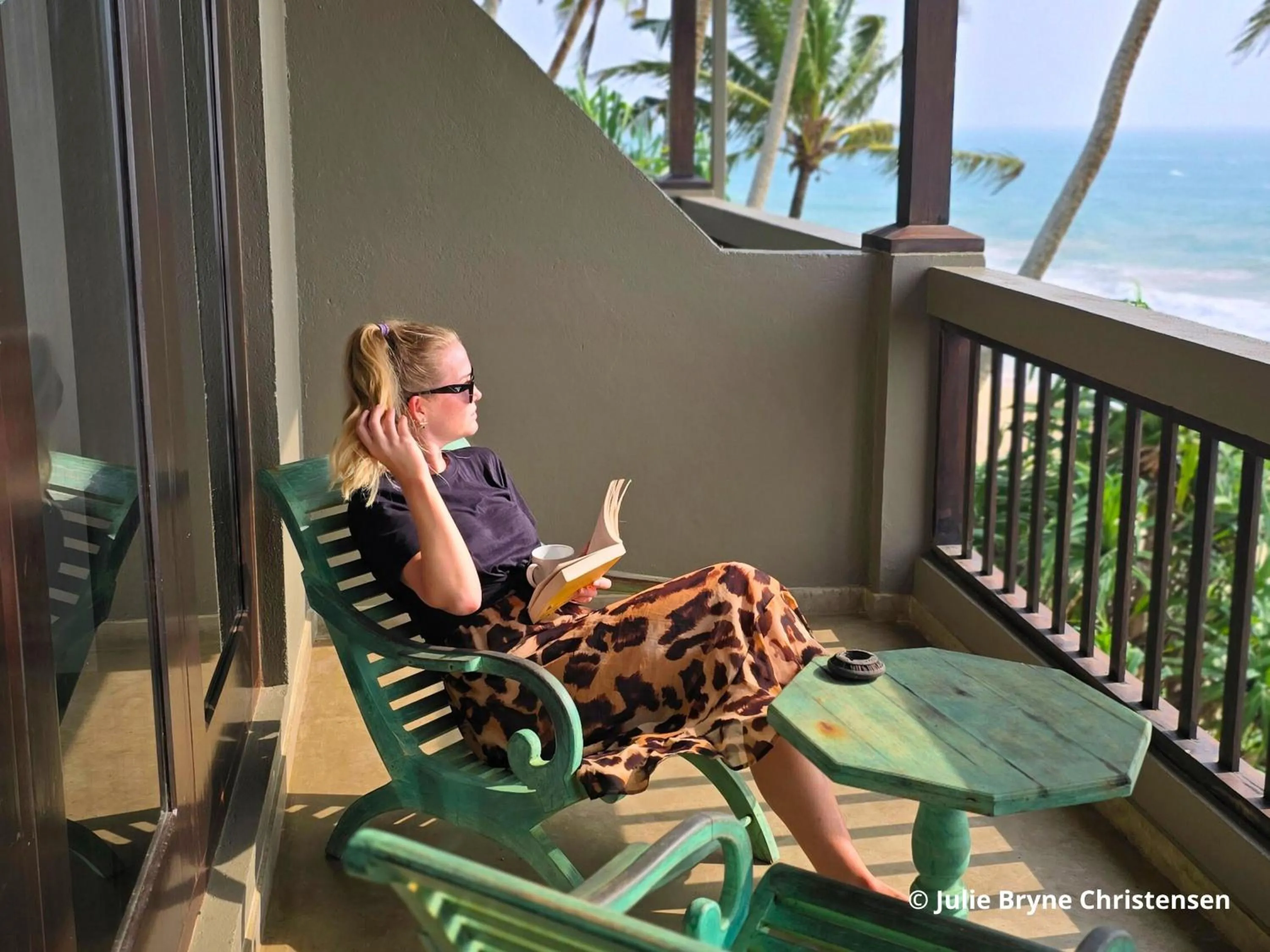 Balcony/Terrace in At Ease Beach Hotel
