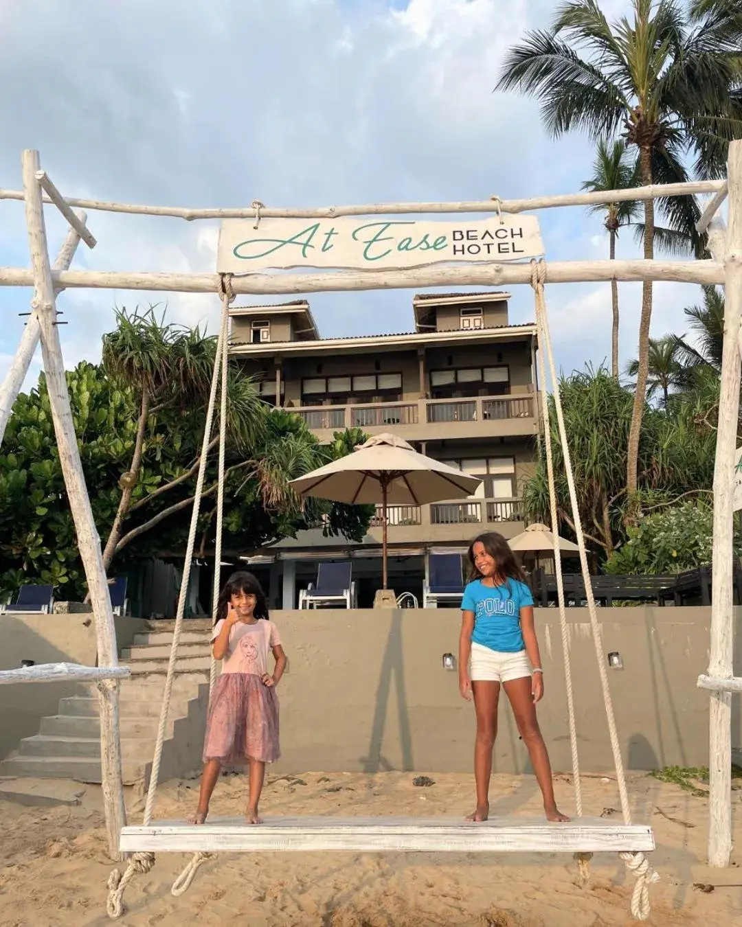 Property building in At Ease Beach Hotel Property building in At Ease Beach Hotel