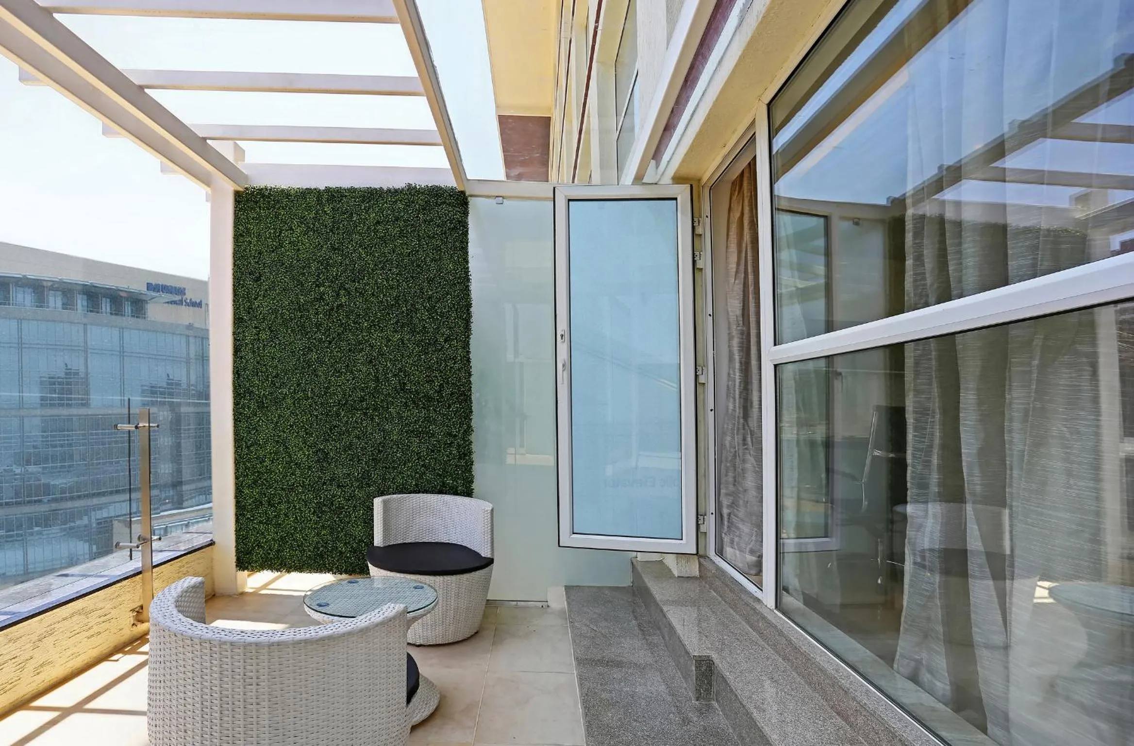 Balcony/Terrace in Bhagini Icon Premier Hotel