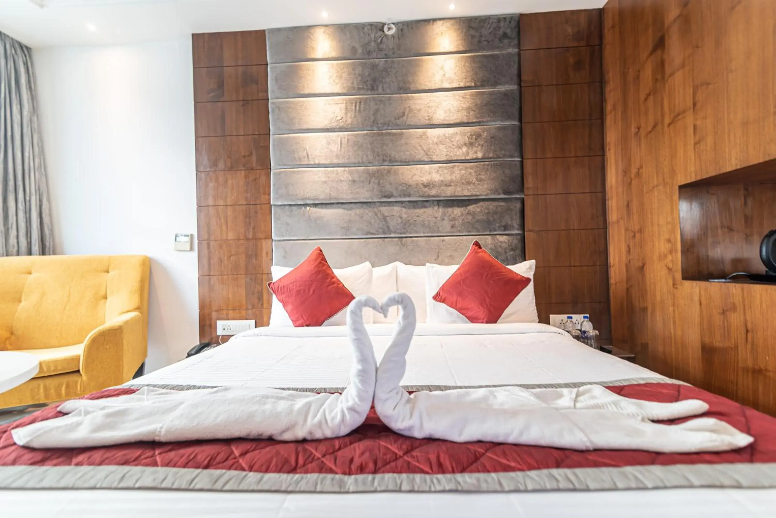 Bed in Bhagini Icon Premier Hotel Bed in Bhagini Icon Premier Hotel