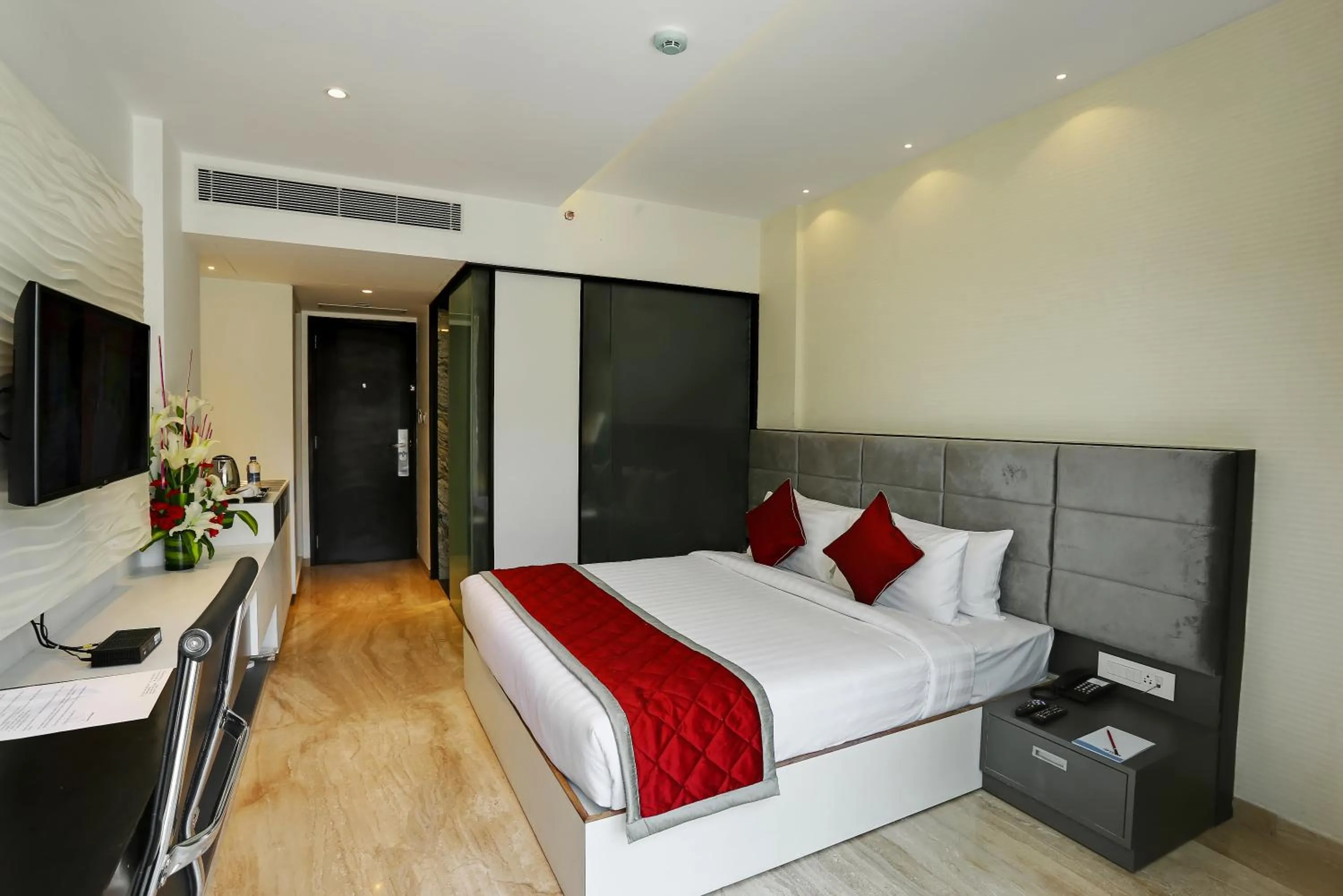 Photo of the whole room, Bed in Bhagini Icon Premier Hotel